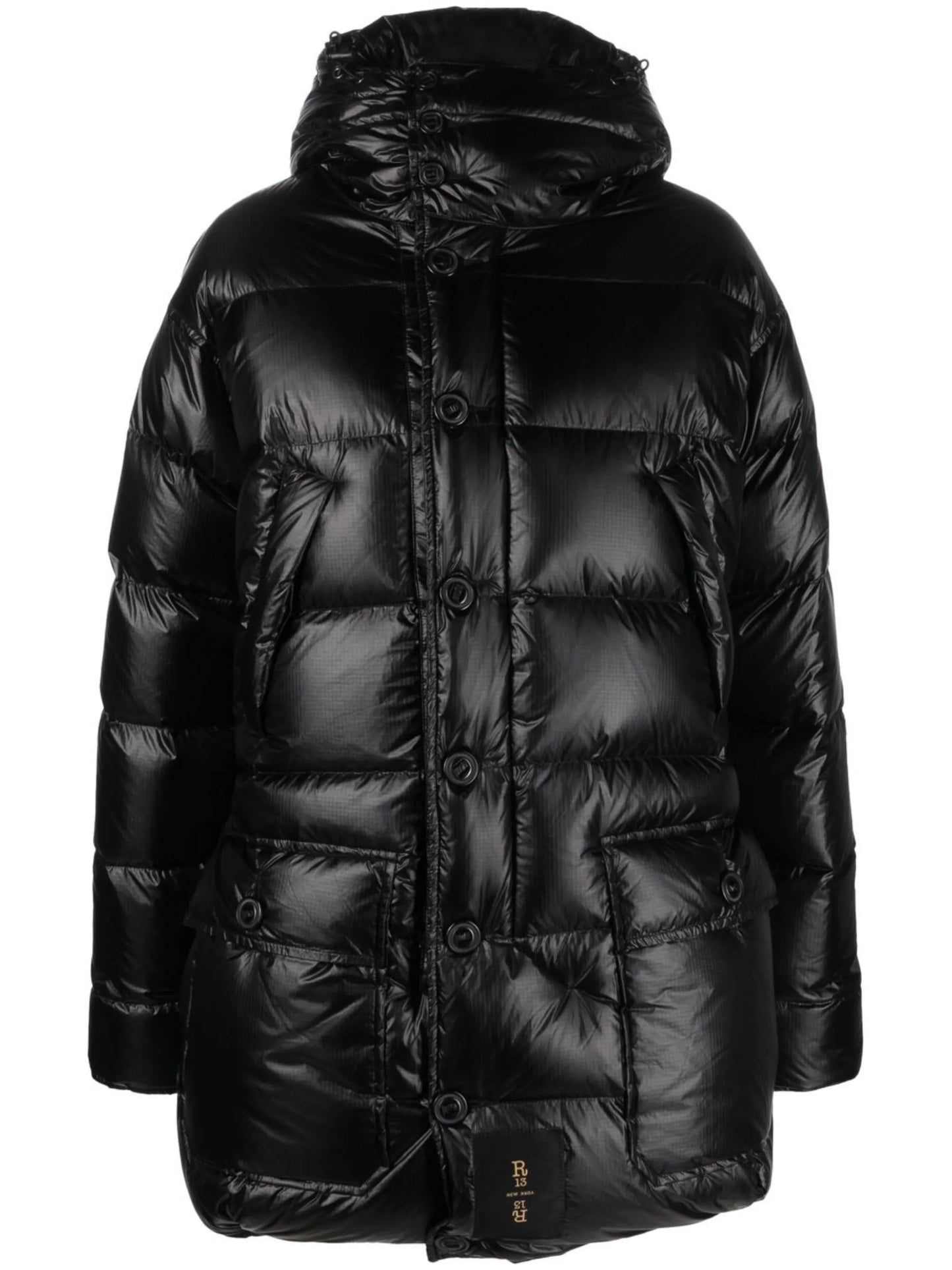 zip-front puffer jacket
