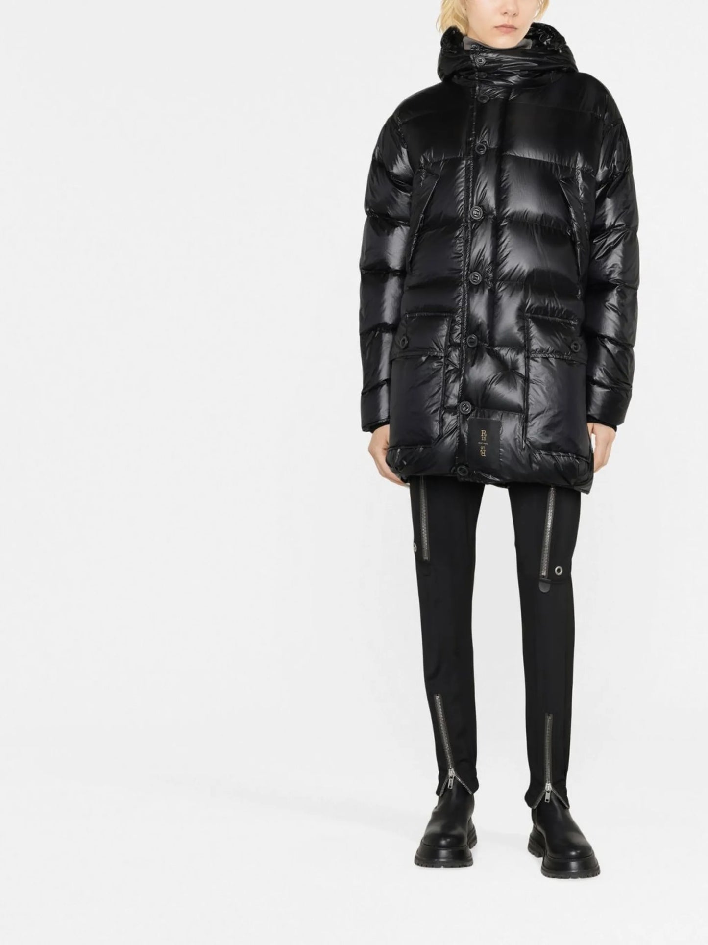 zip-front puffer jacket