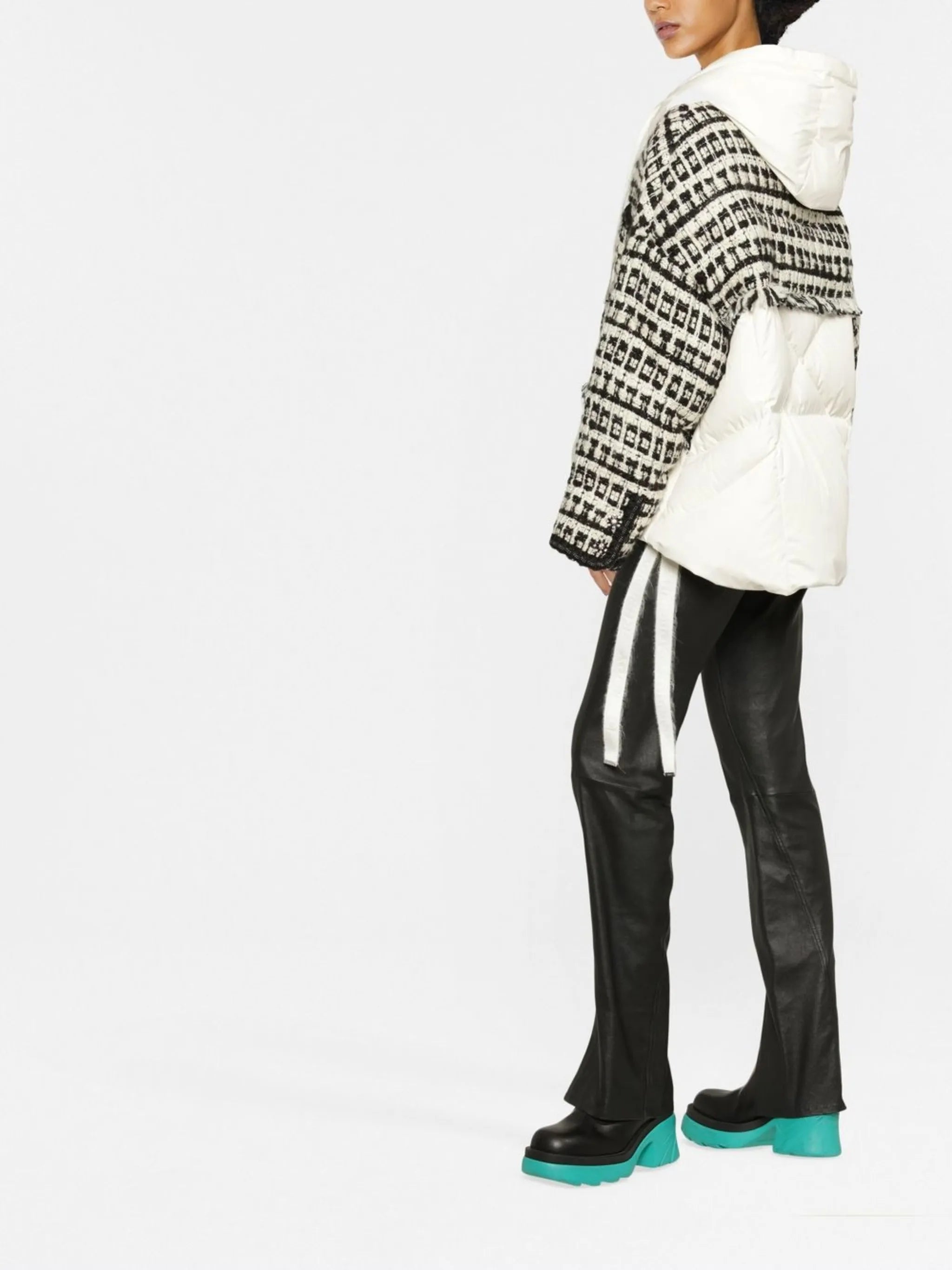 tweed hybrid jacket