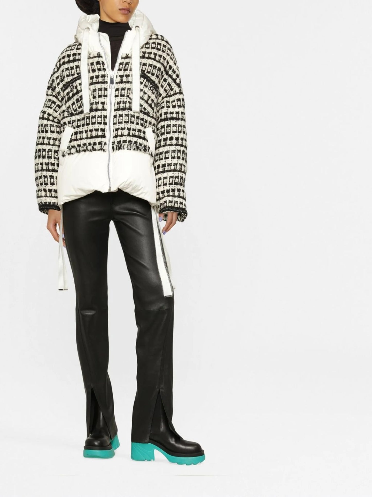 tweed hybrid jacket