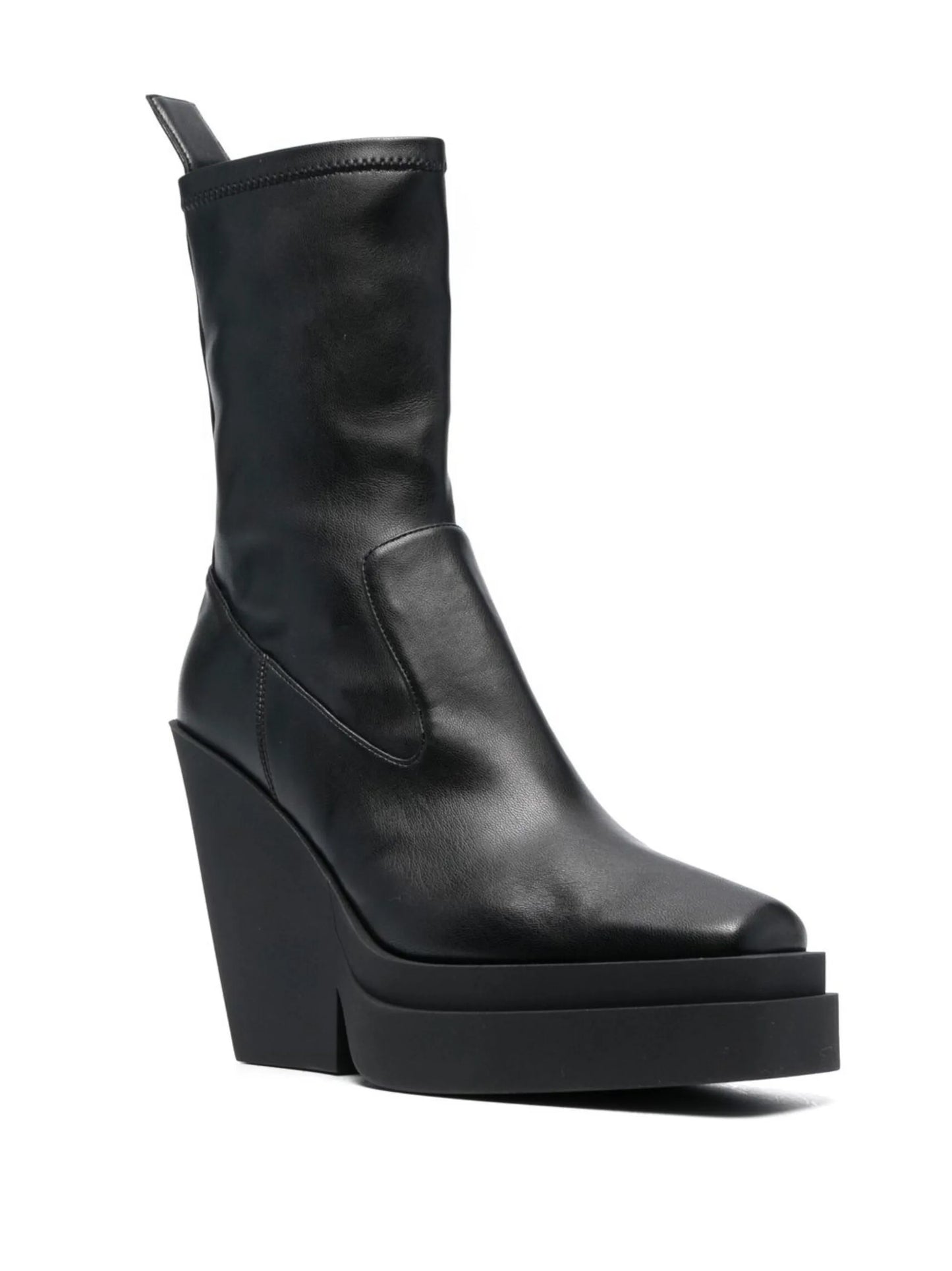 Gia15 tapered-heel boots