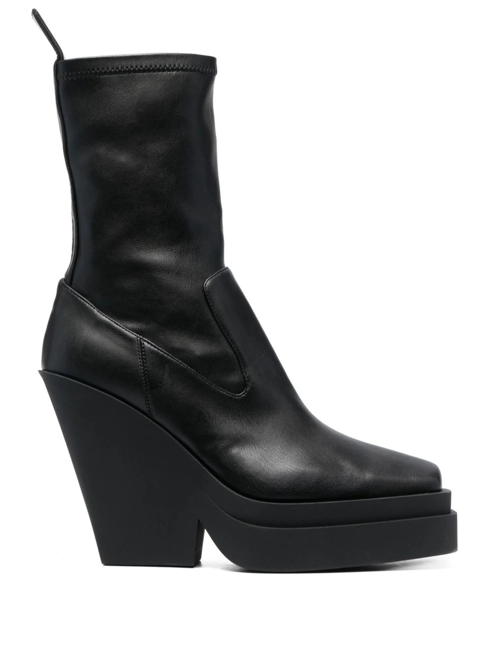 Gia15 tapered-heel boots