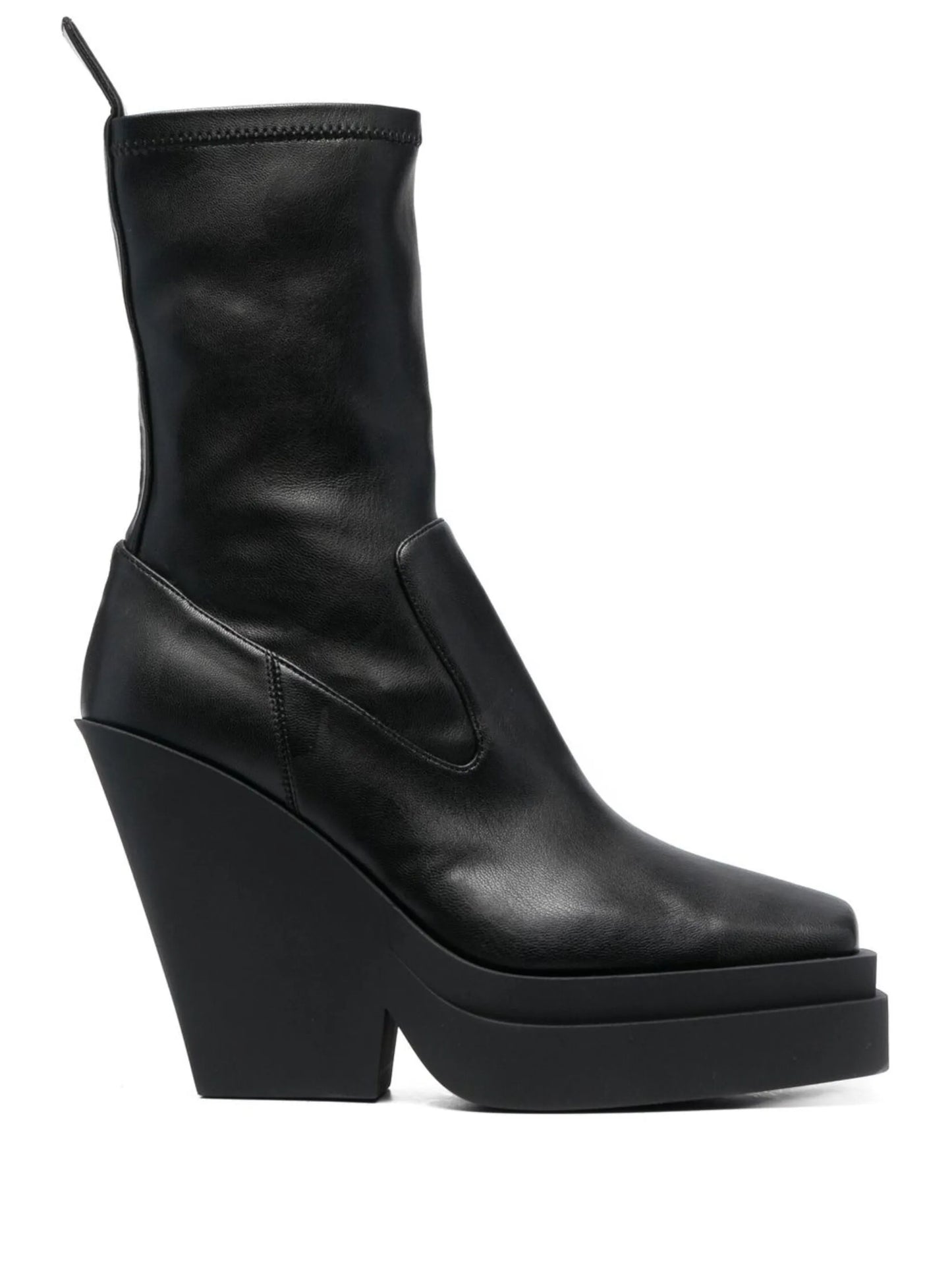 Gia15 tapered-heel boots