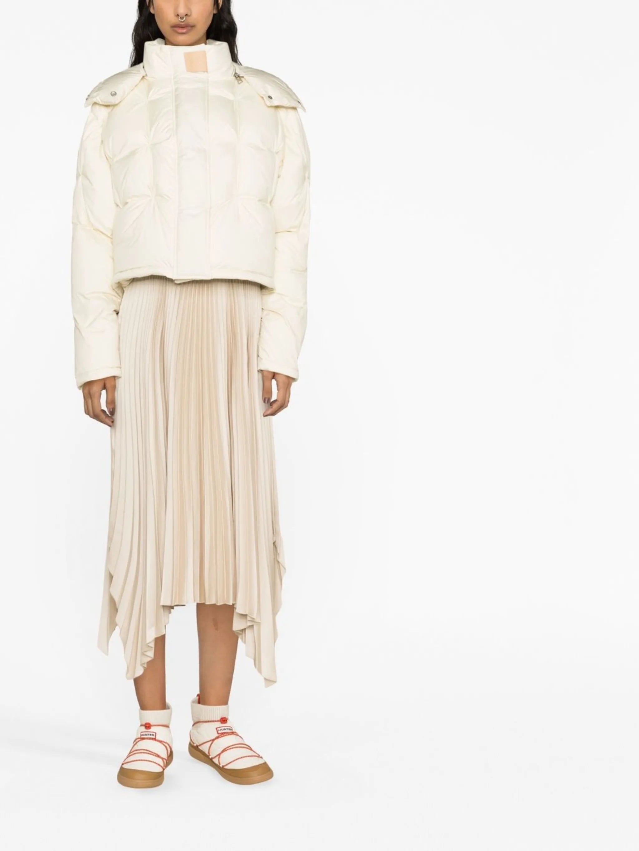 cropped puffer jacket