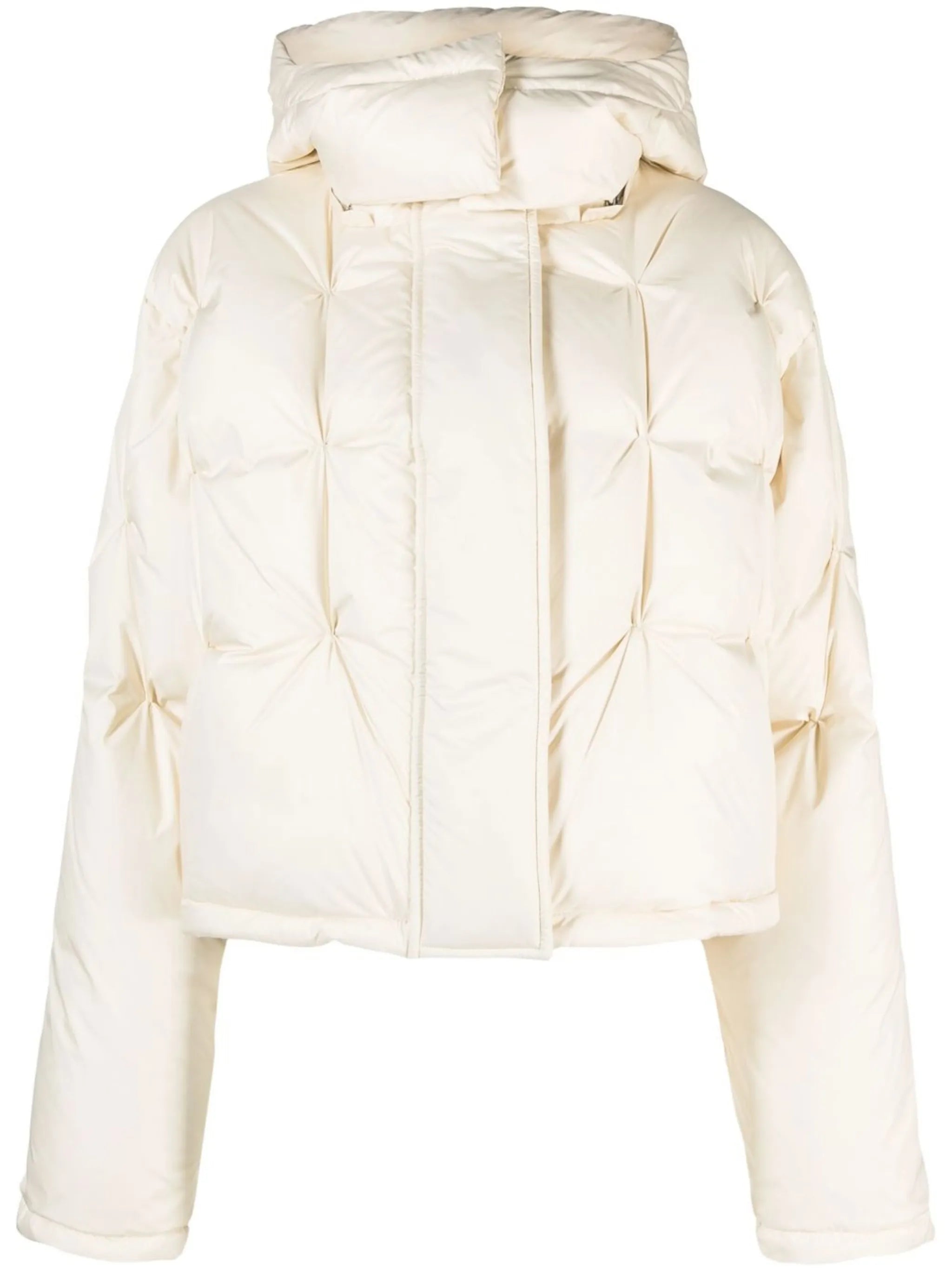 cropped puffer jacket
