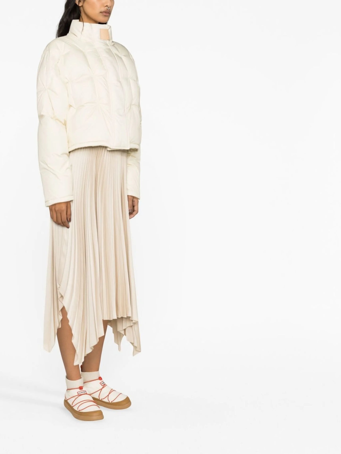 cropped puffer jacket