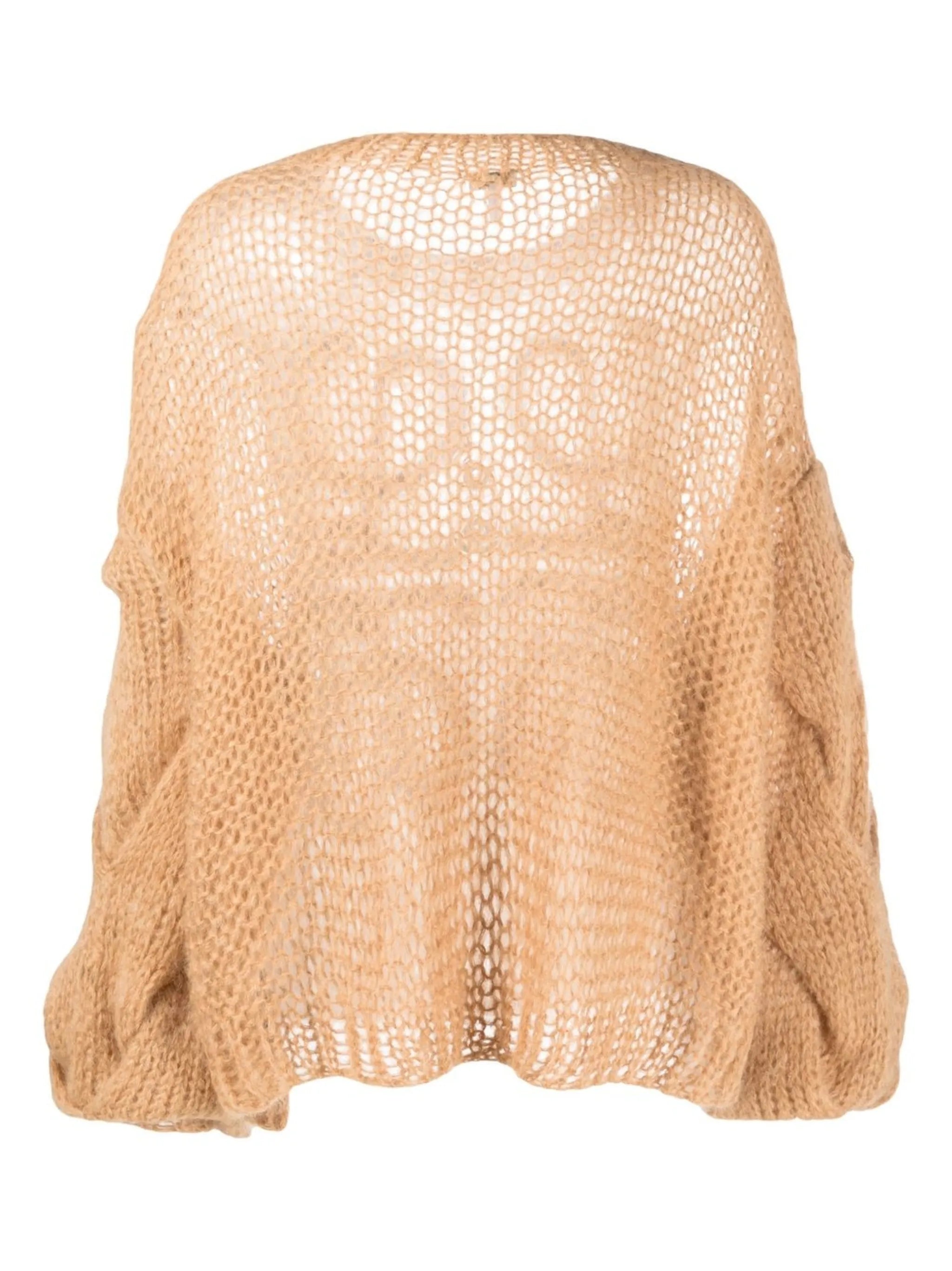 Anagram open-knit jumper