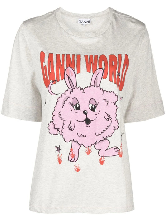 Bunny print T-shirt