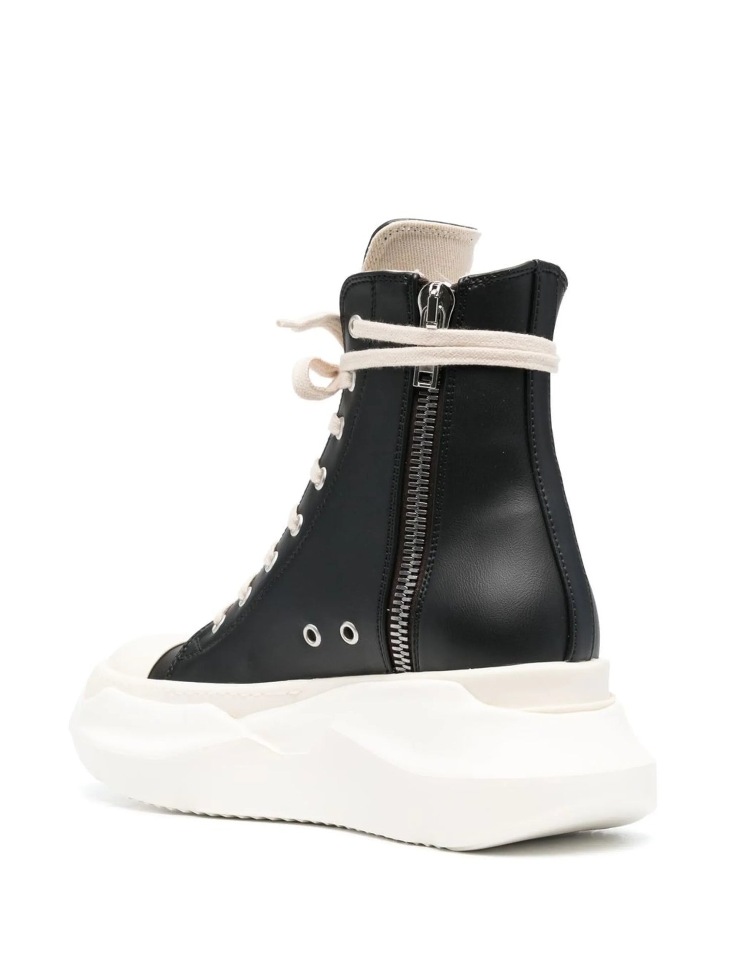 Abstract hi-top sneakers