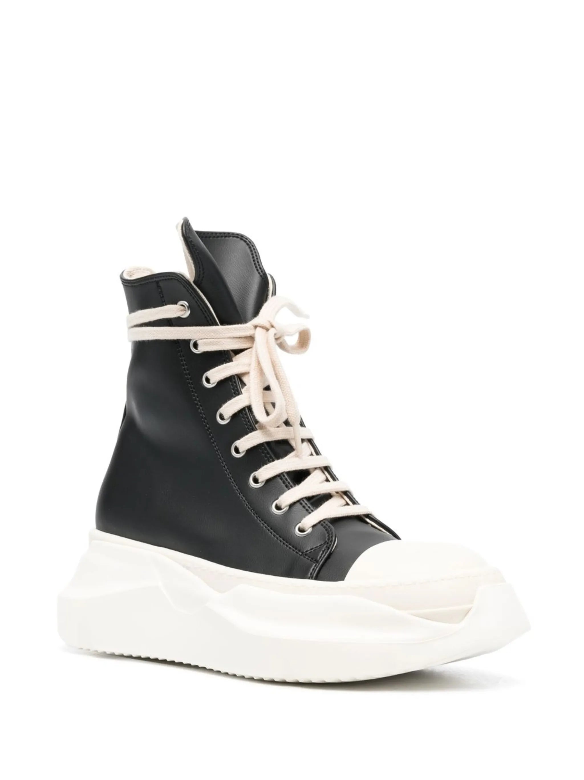 Abstract hi-top sneakers