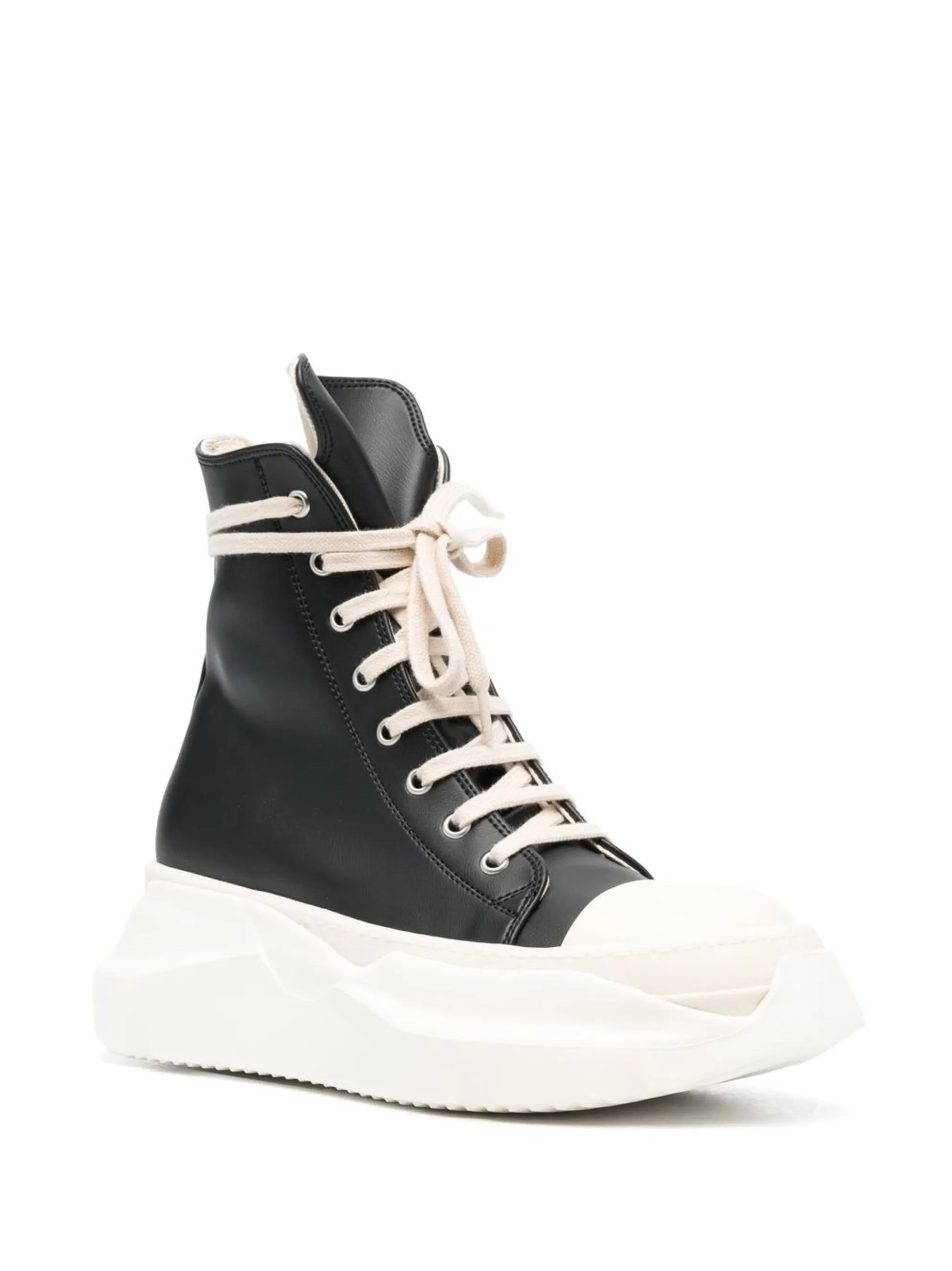 Abstract hi-top sneakers