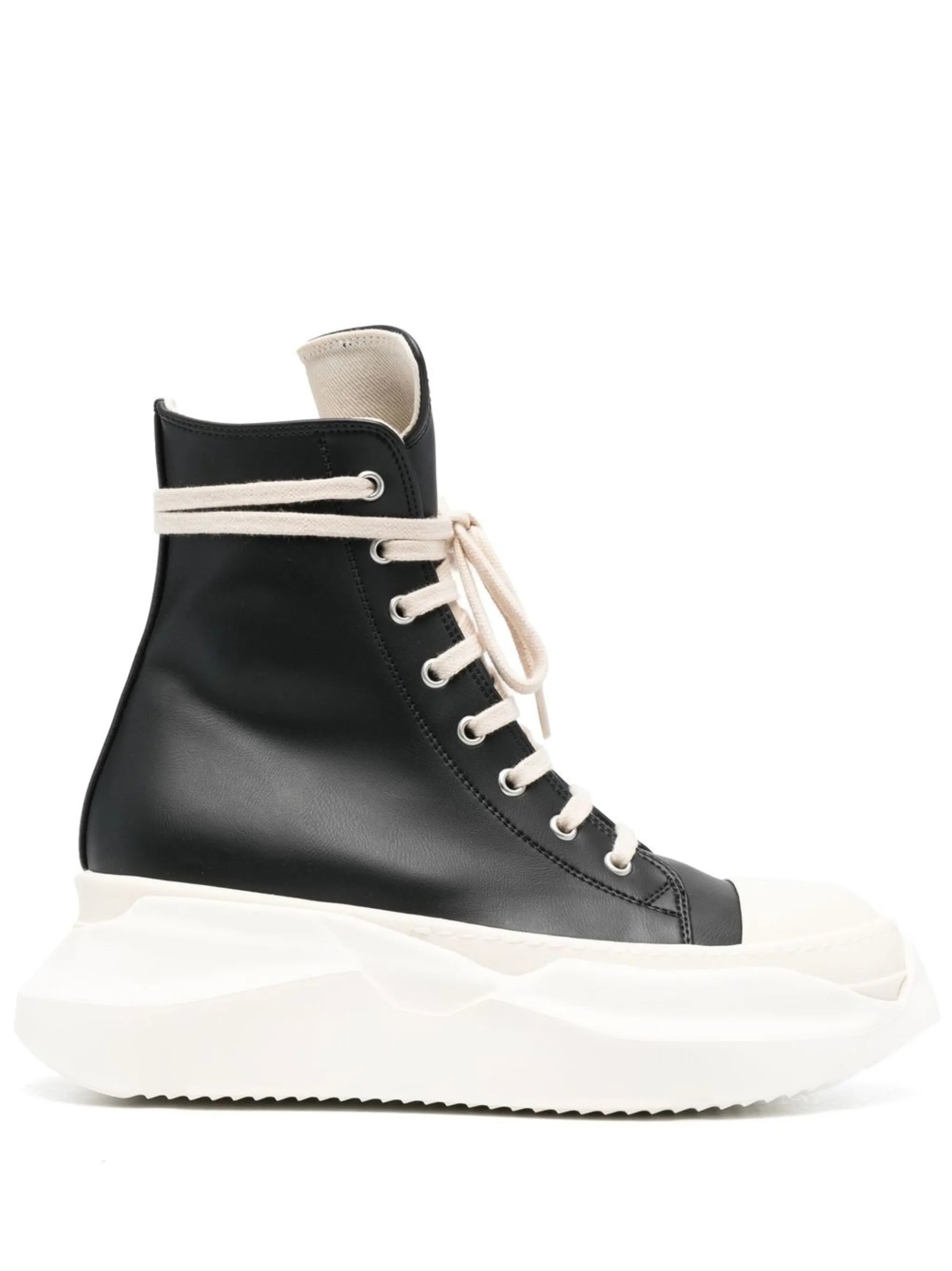 Abstract hi-top sneakers