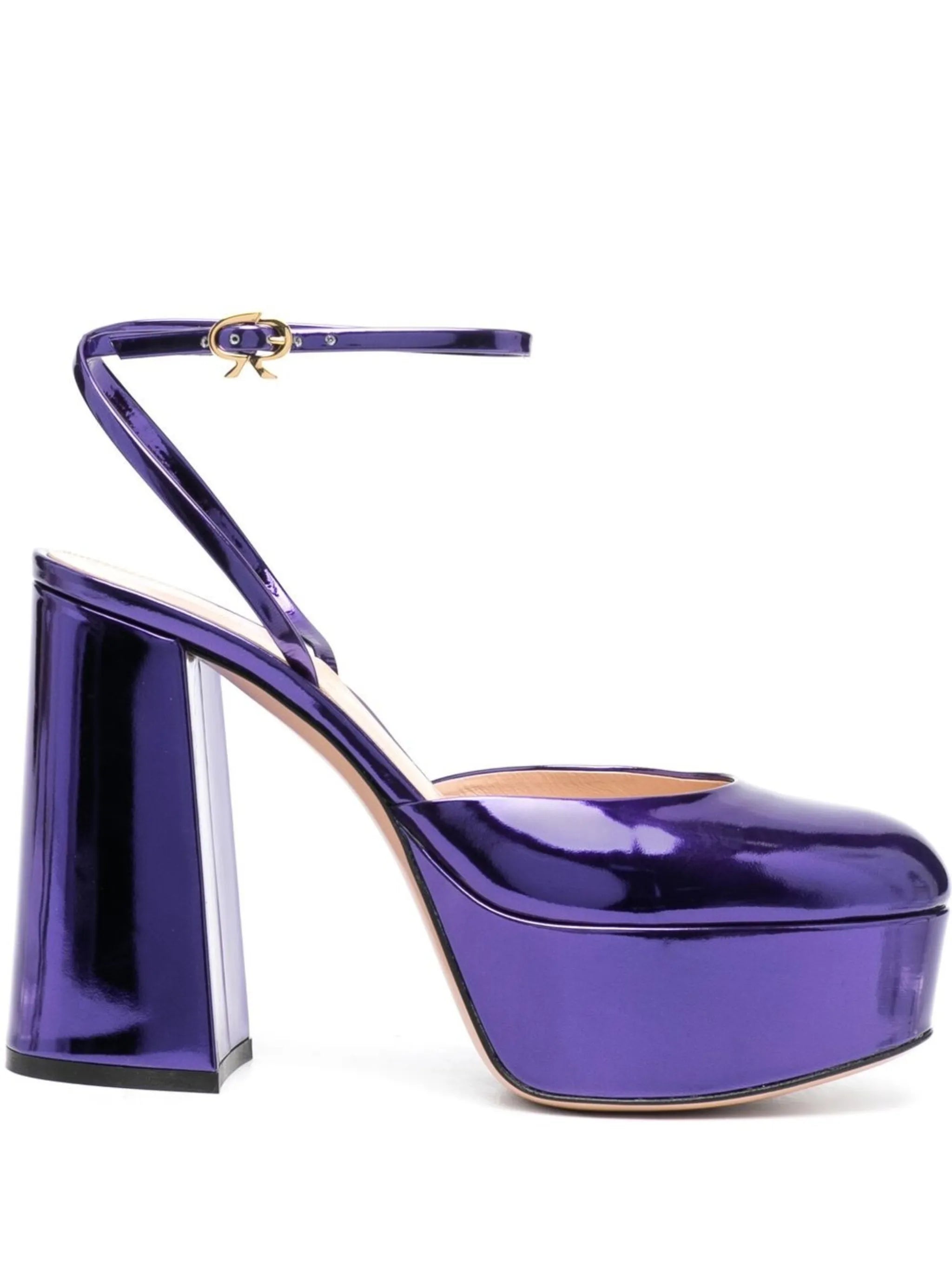130mm metallic-effect pumps