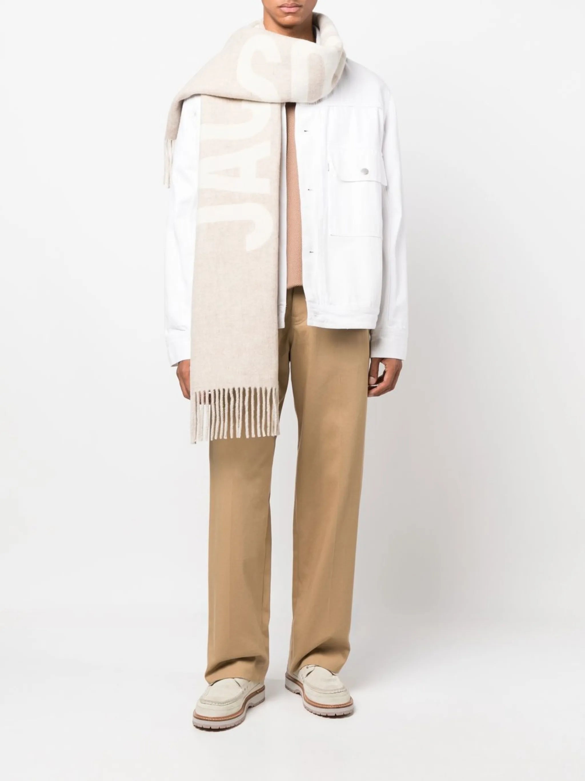virgin-wool scarf