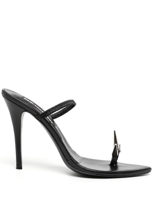 110mm spike-toe sandals