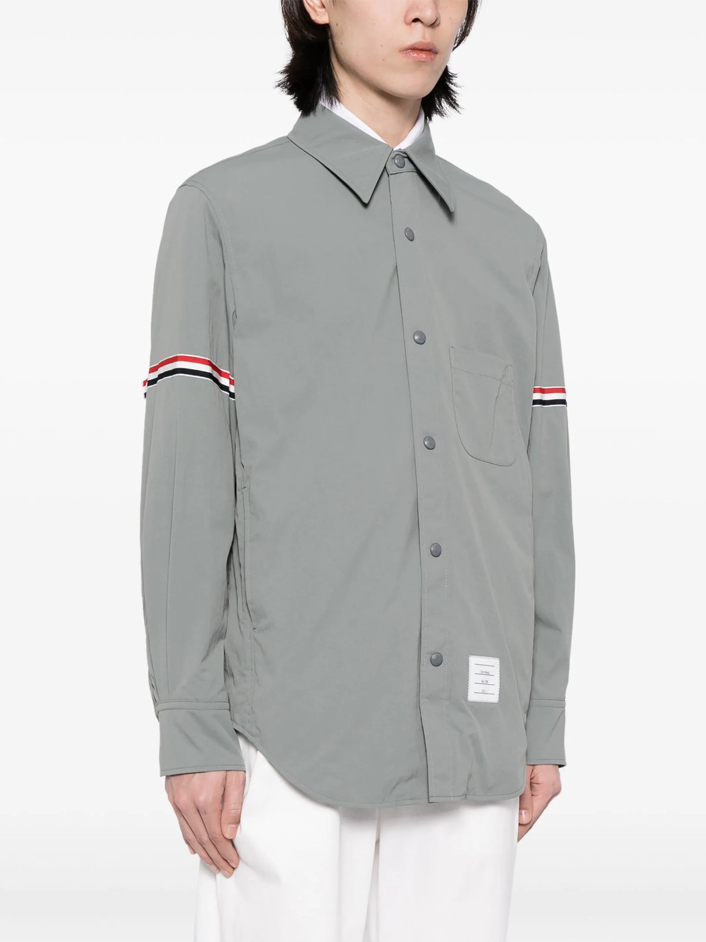 RWB armband piqué shirt jacket