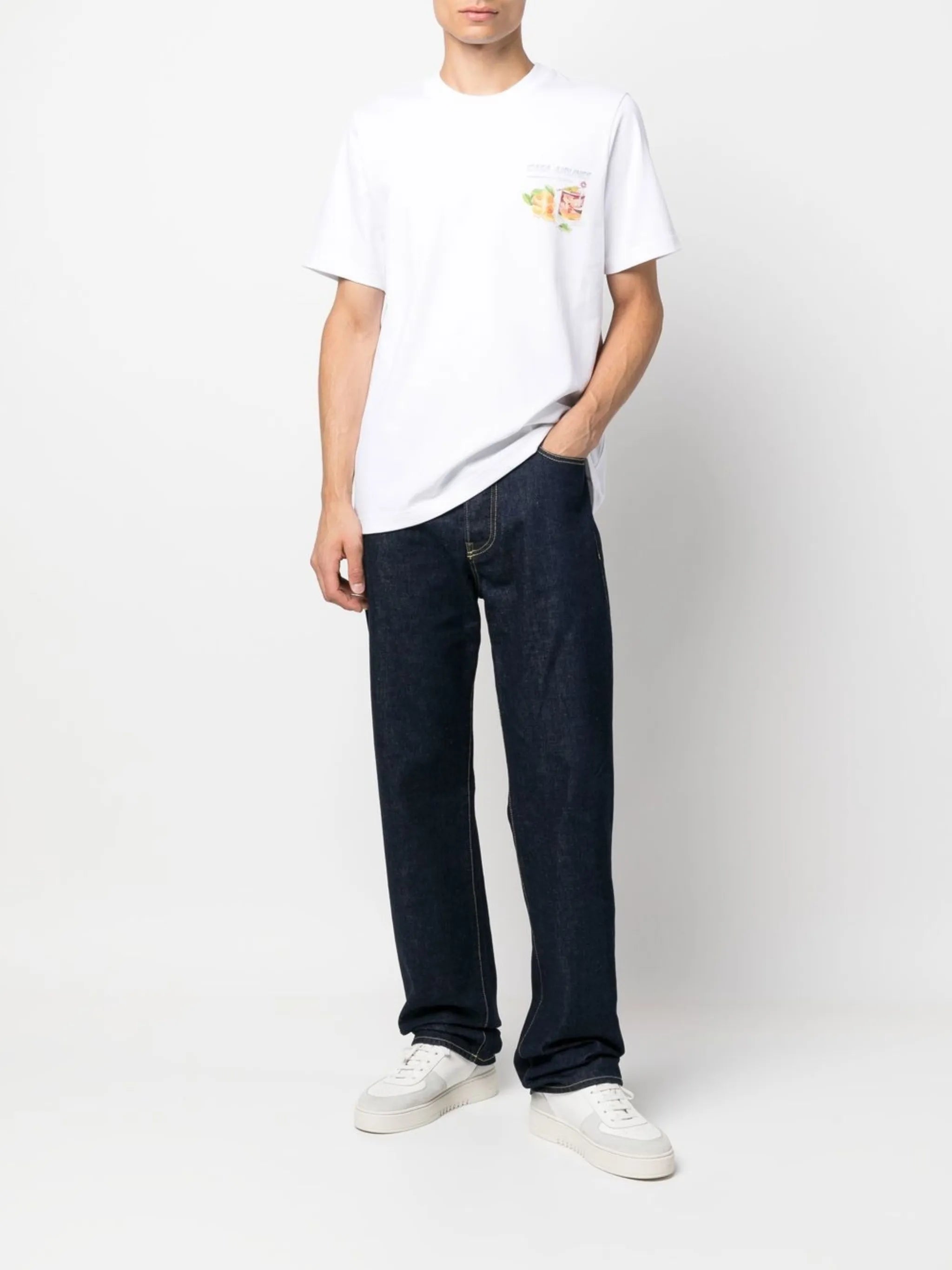 loose-fit denim pants