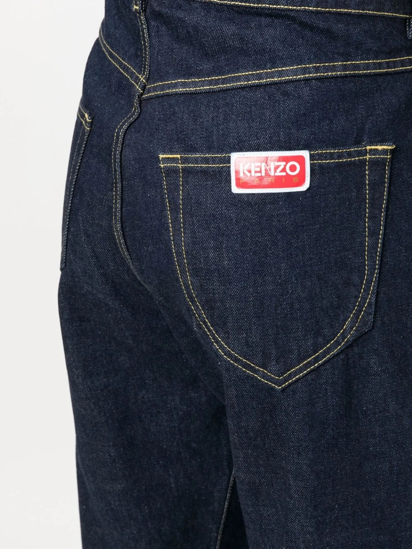 loose-fit denim pants