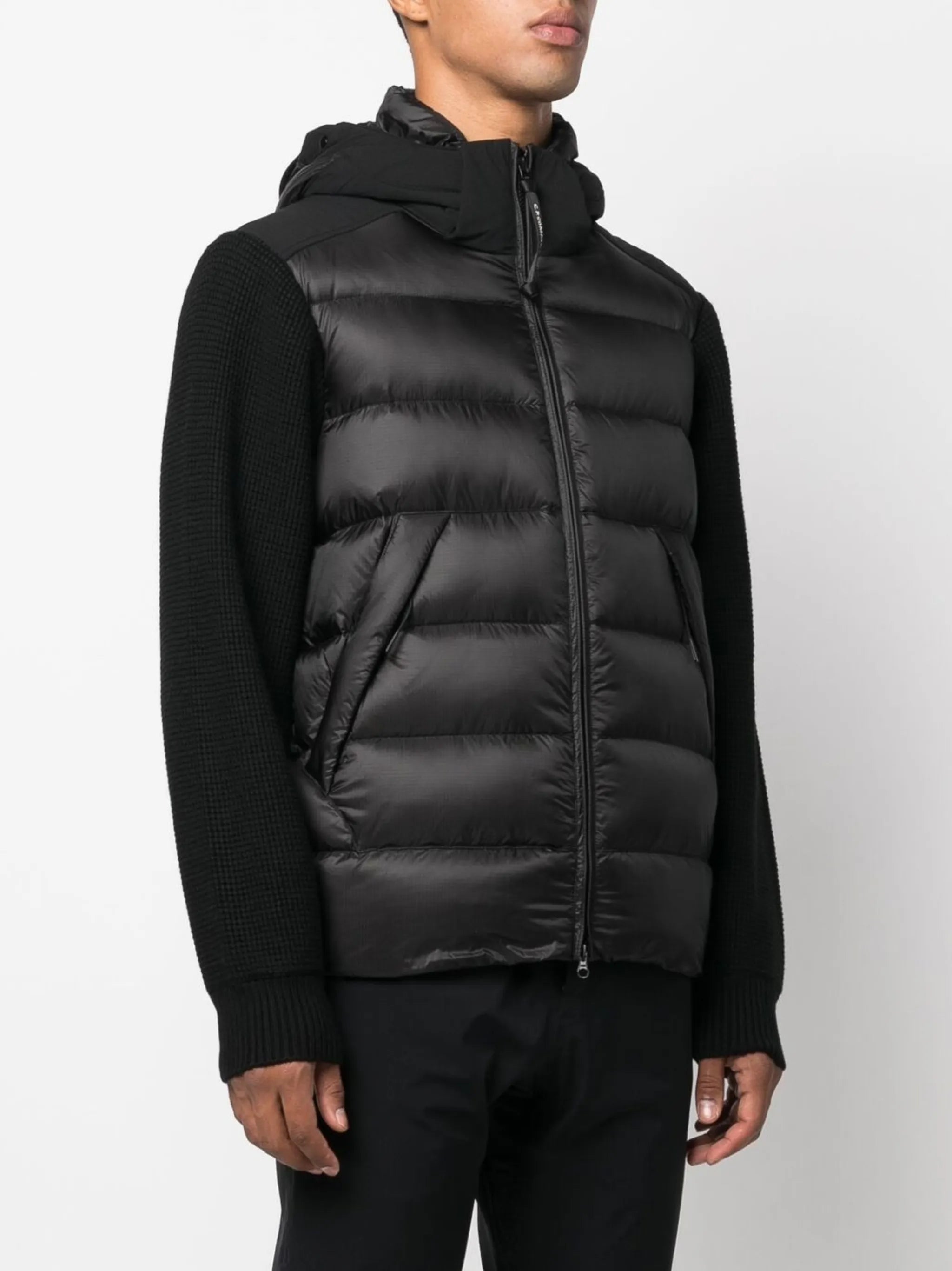 padded hooded jacket