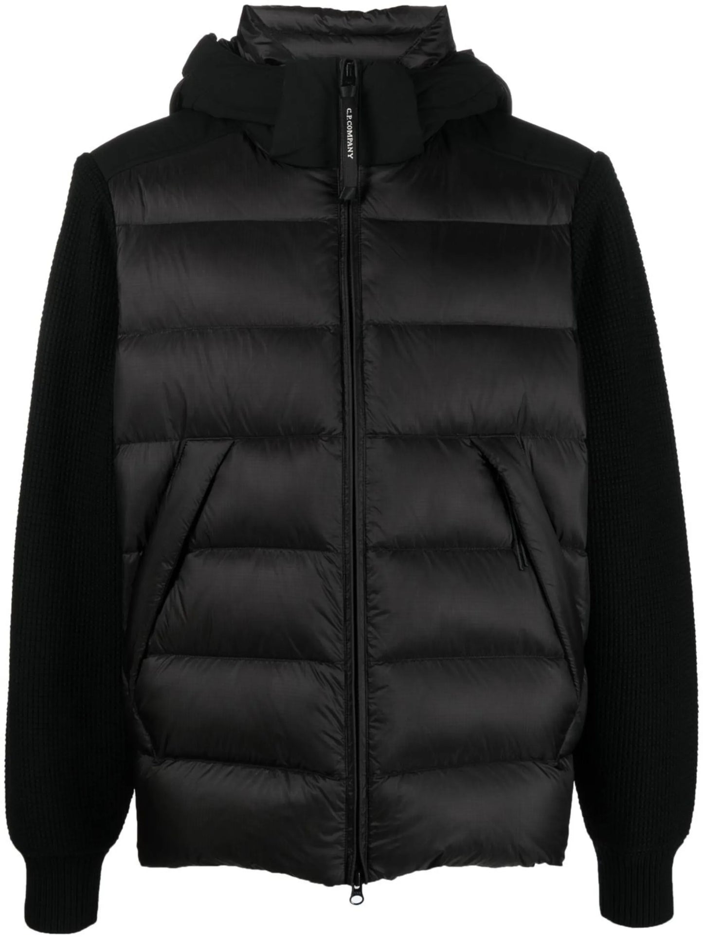 padded hooded jacket