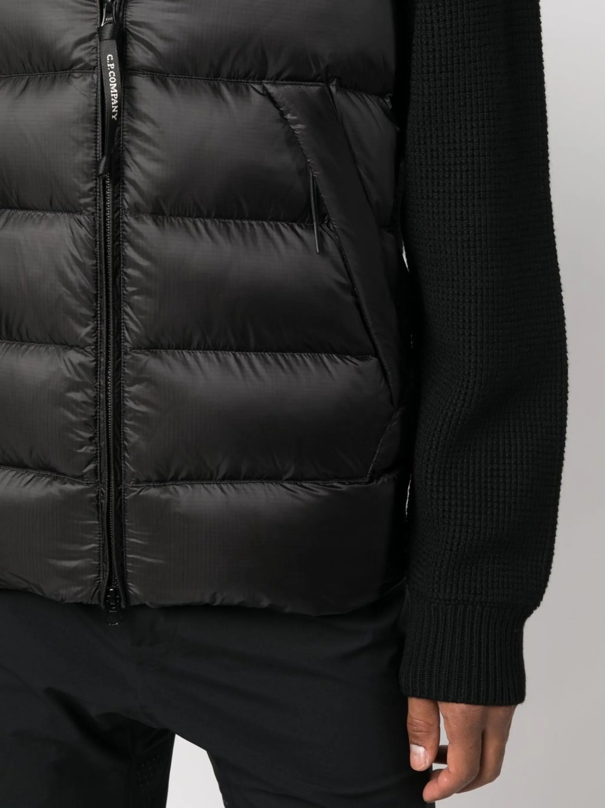 padded hooded jacket