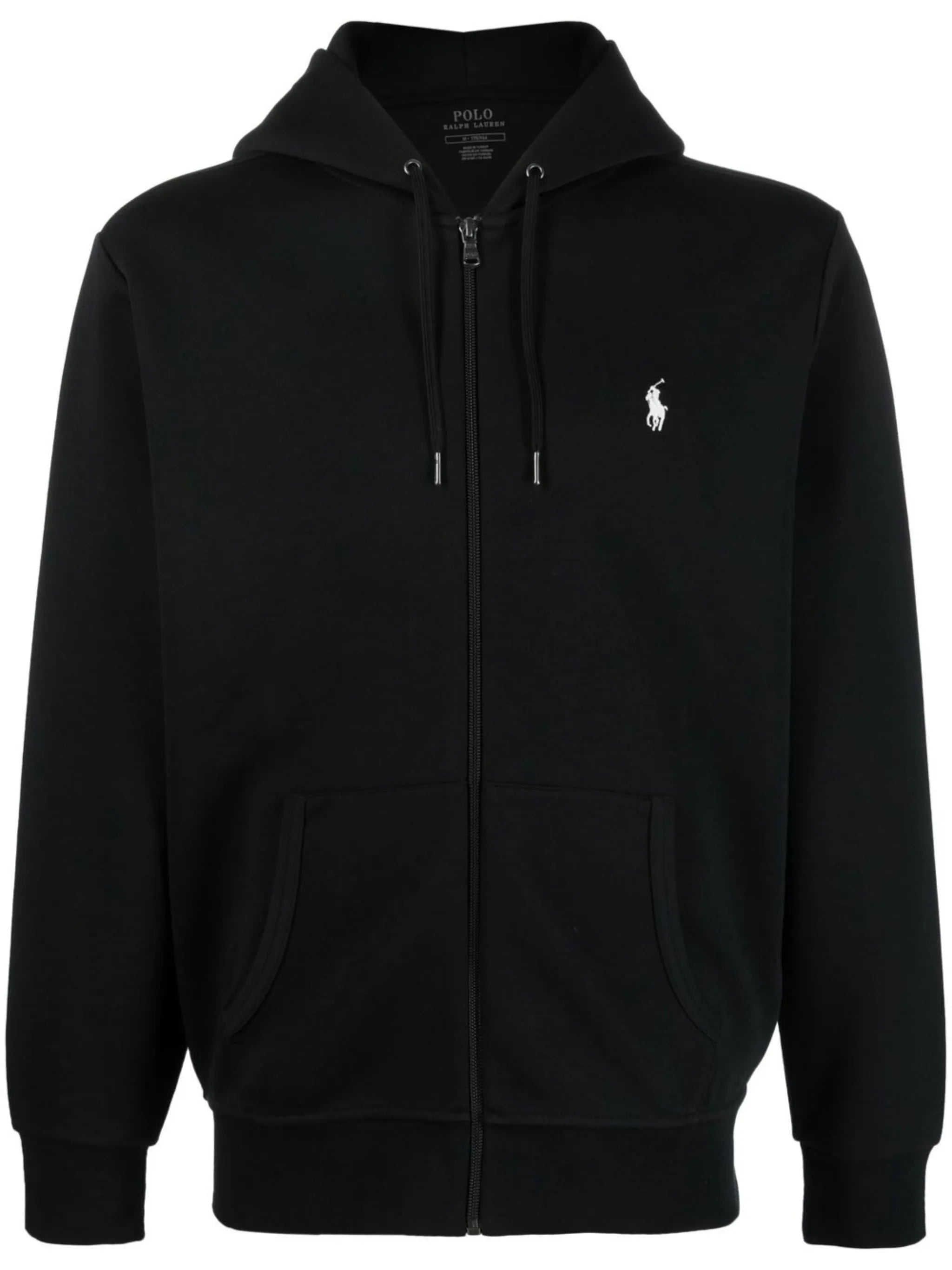 embroidery-logo pullover hoodie