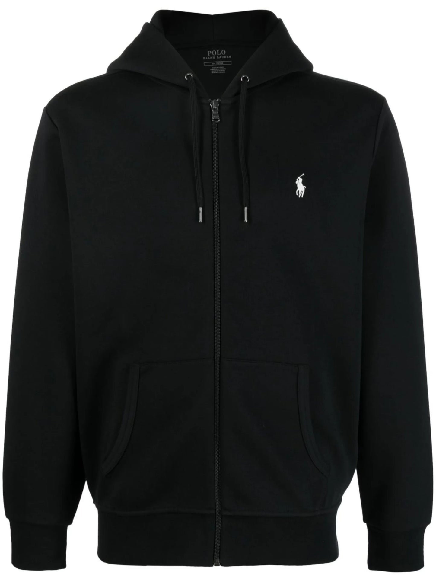 embroidery-logo pullover hoodie