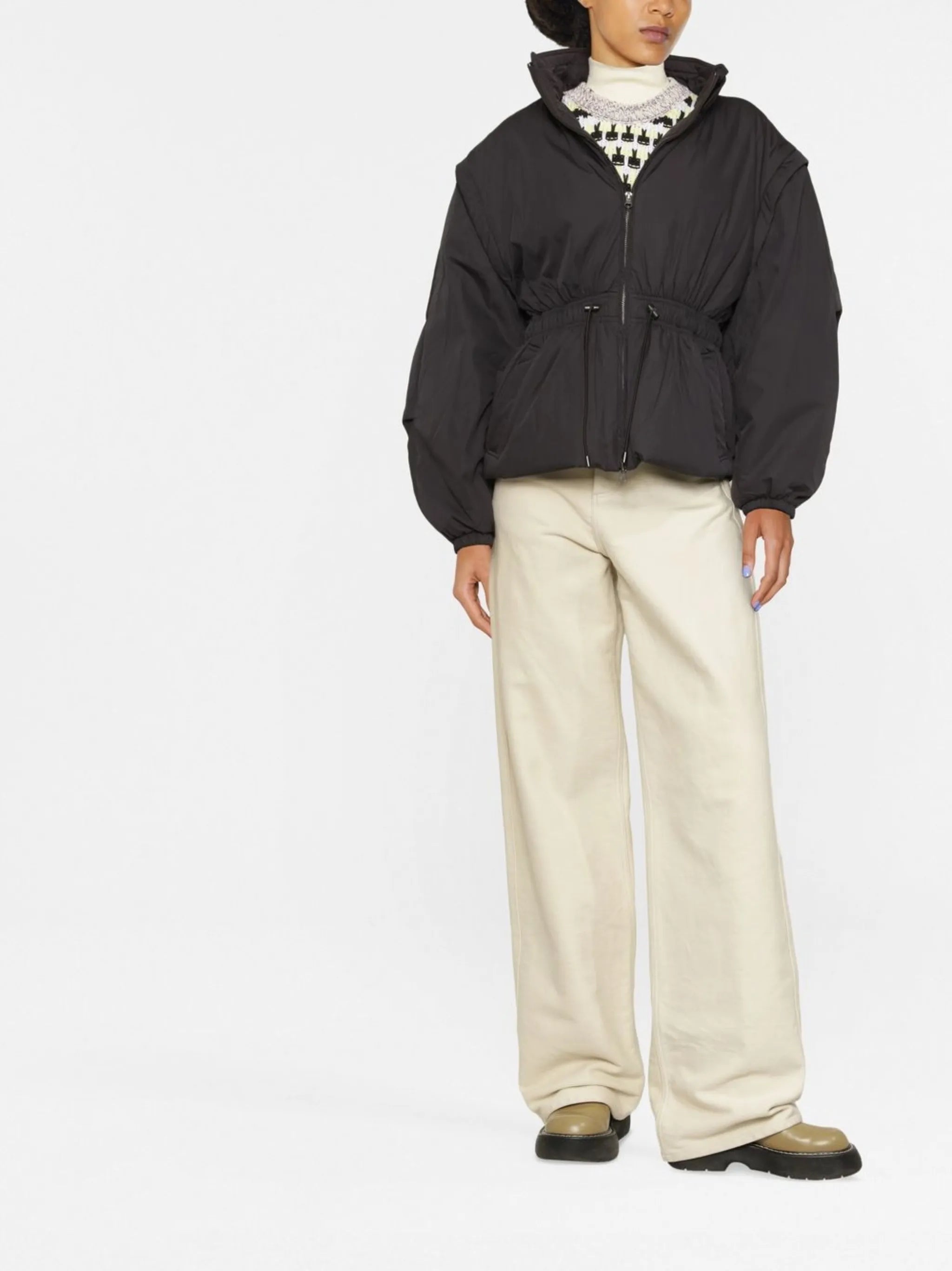 Darshayo drawstring jacket