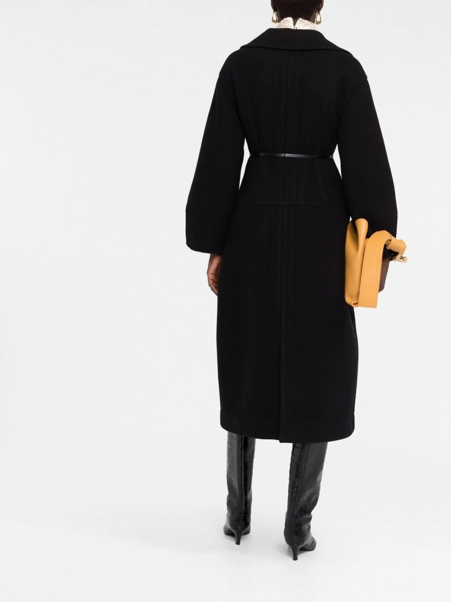 belted wool coat