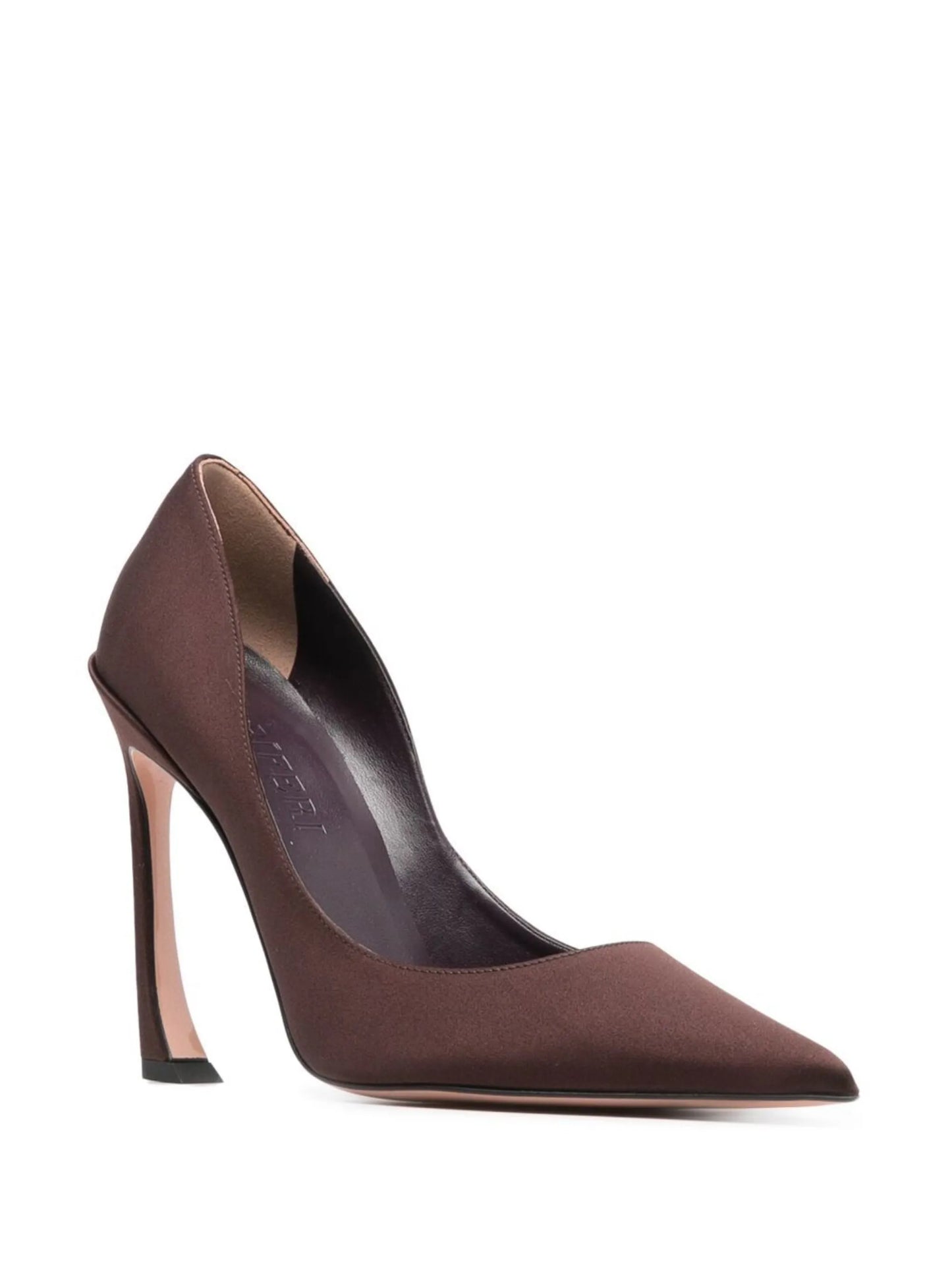 Avangarda 100mm satin pumps