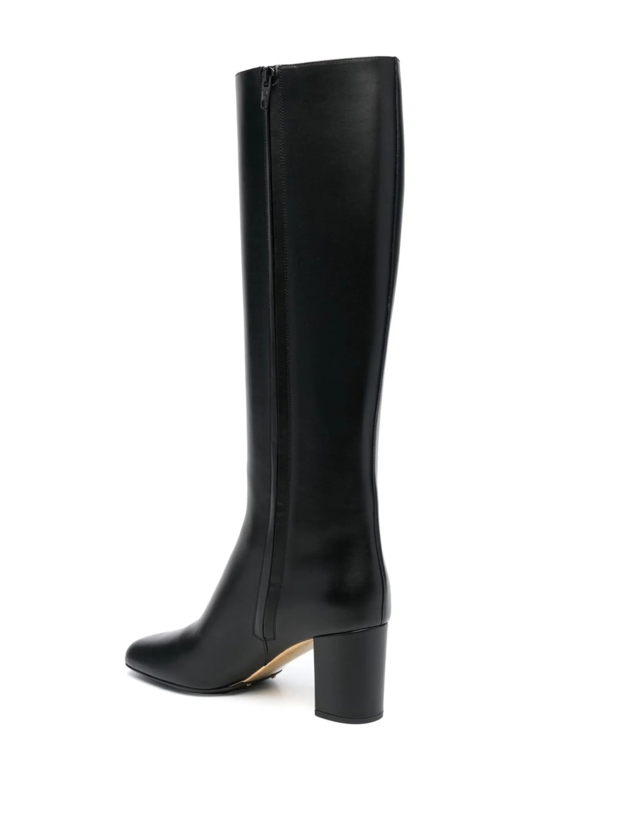 side logo-plaque knee-length 70mm boots