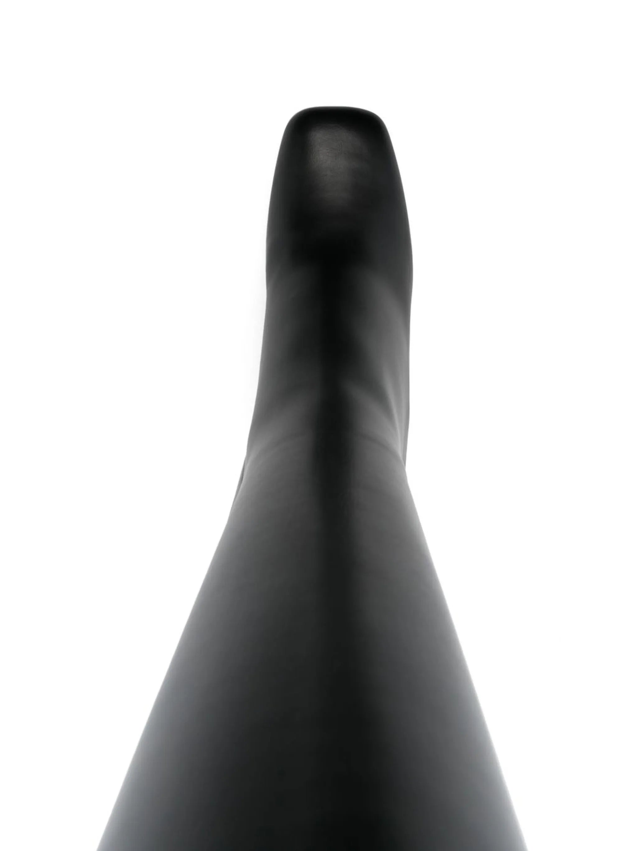 side logo-plaque knee-length 70mm boots