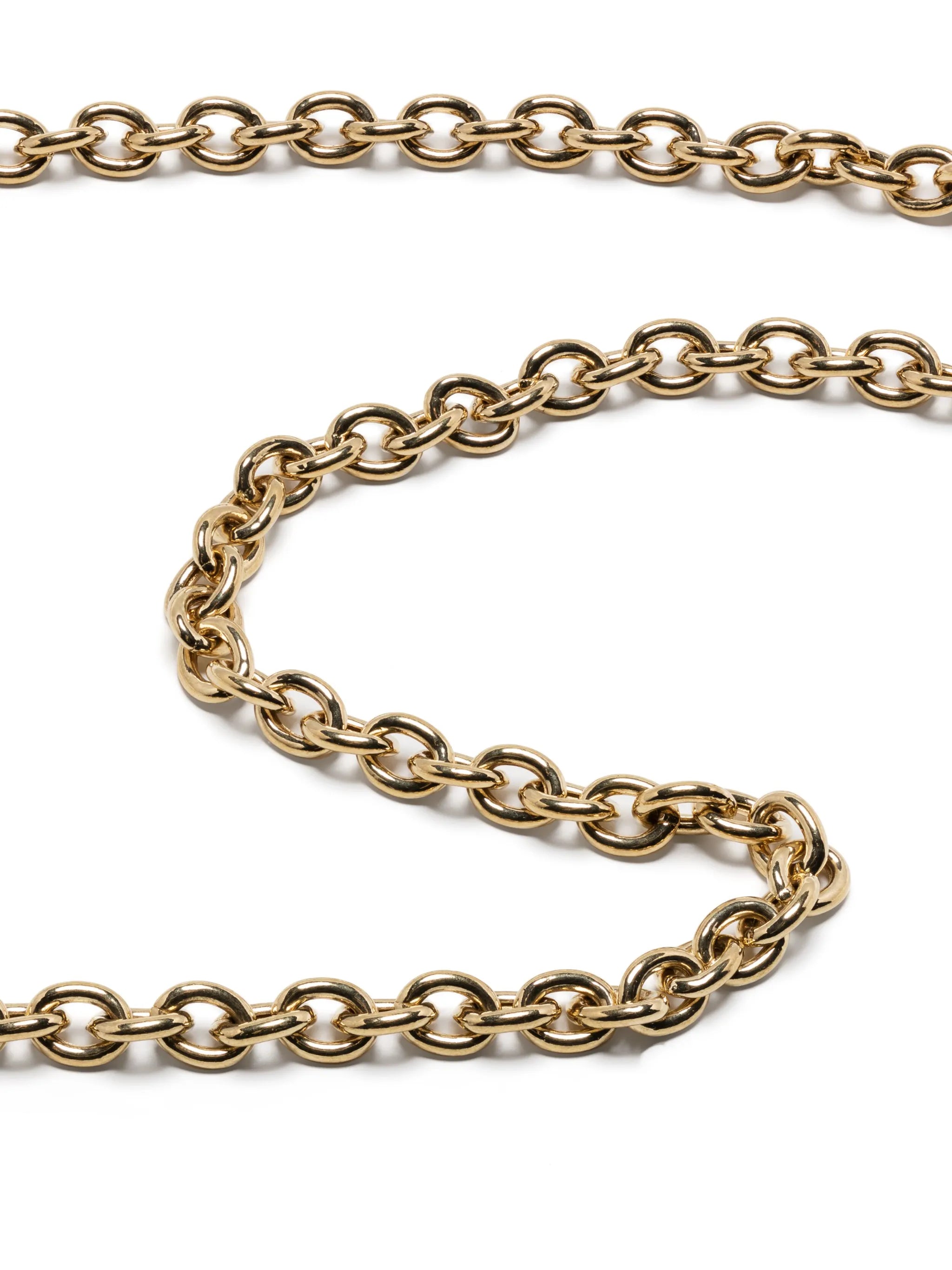 18kt yellow gold Rosa chain necklace