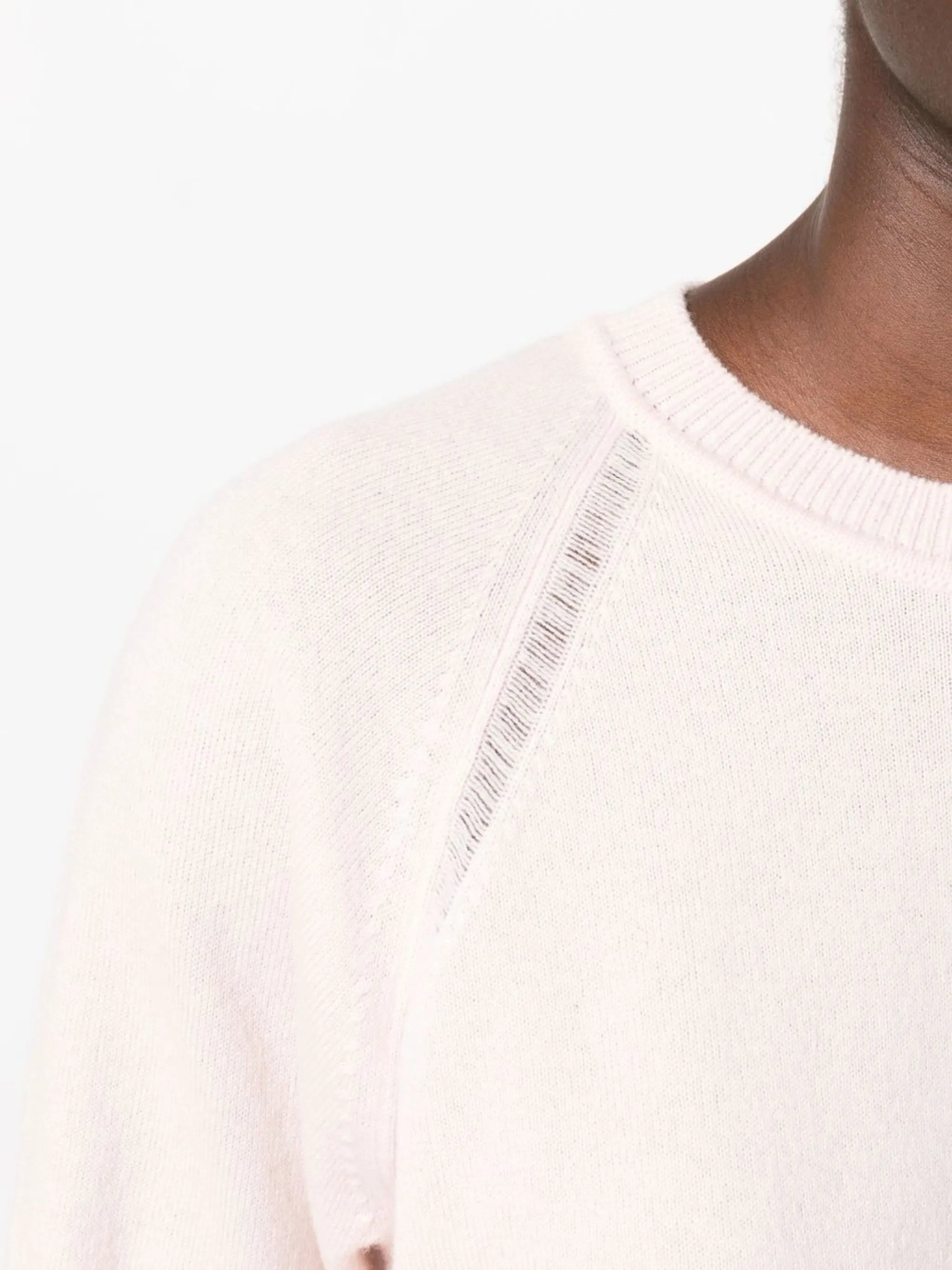 crew-neck cashmere jumper