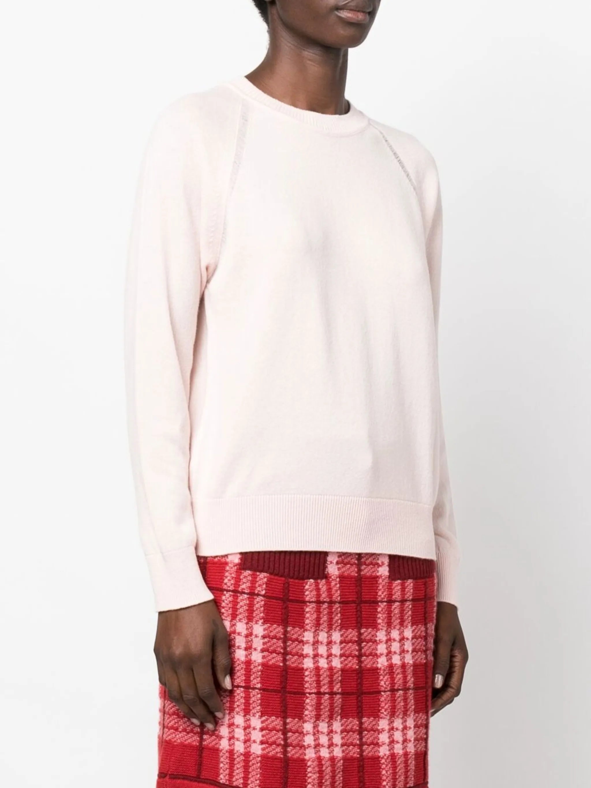 crew-neck cashmere jumper