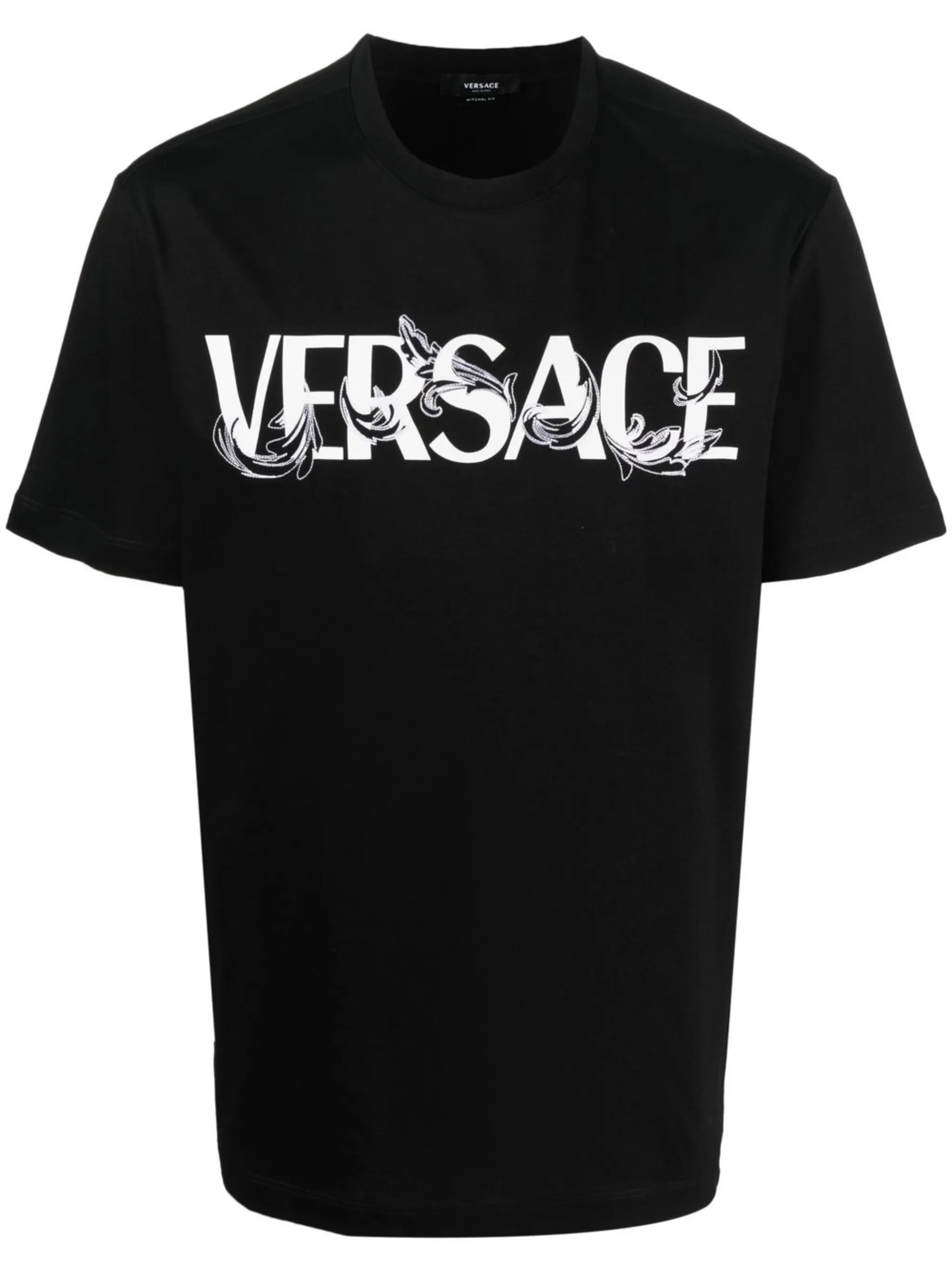 Barocco Silhouette logo-print T-Shirt