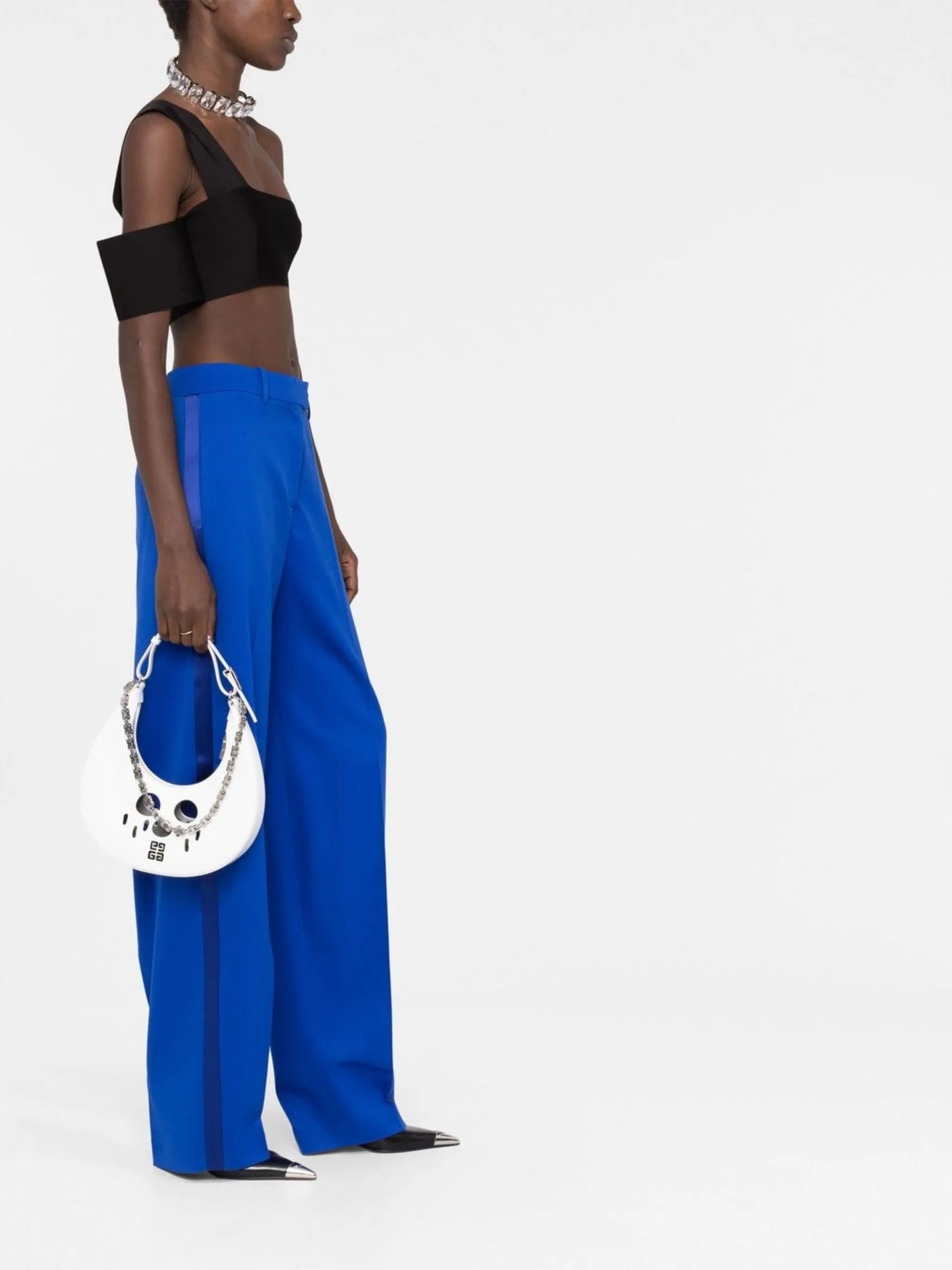 off-shoulder bandeau top