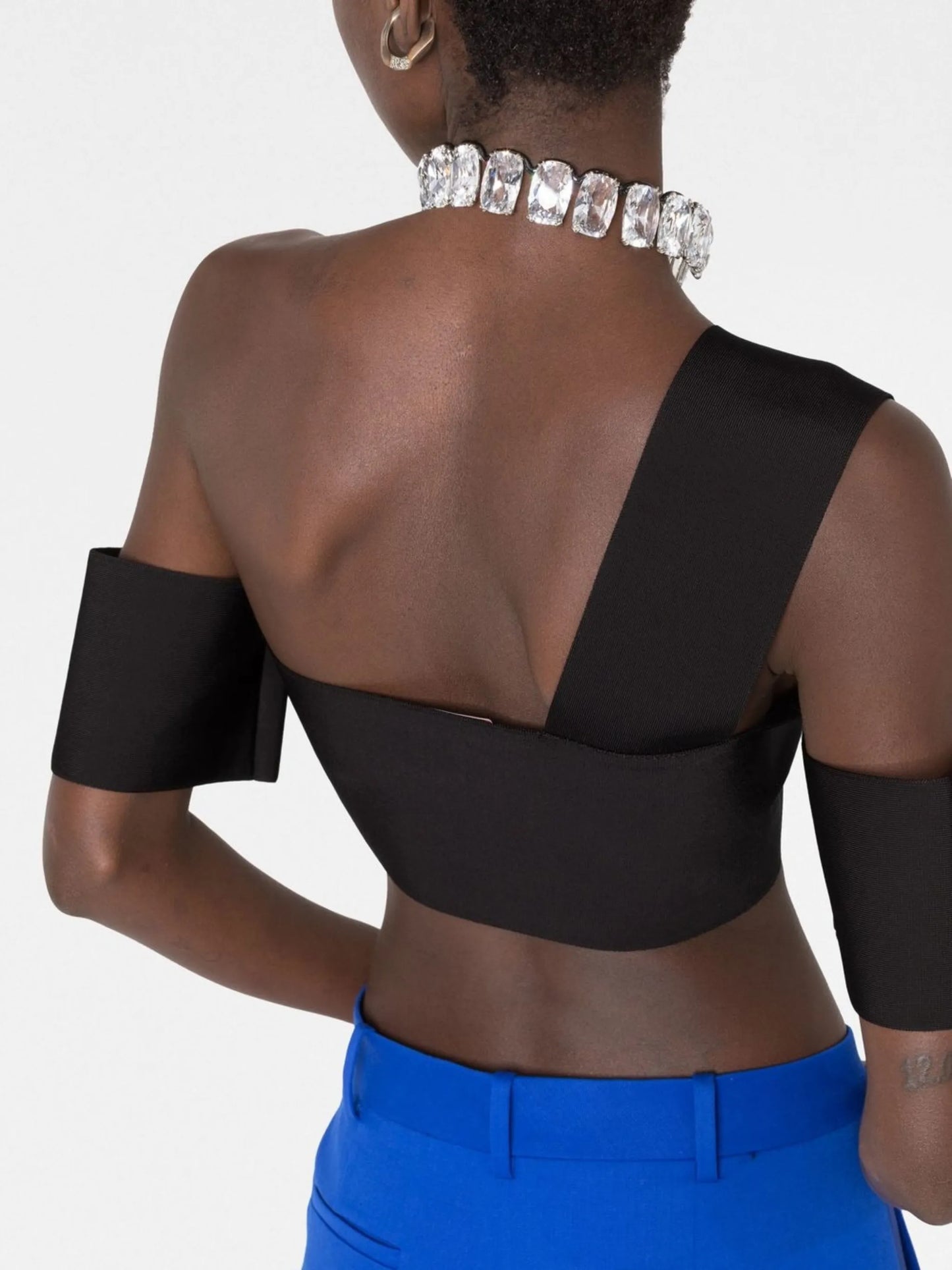 off-shoulder bandeau top
