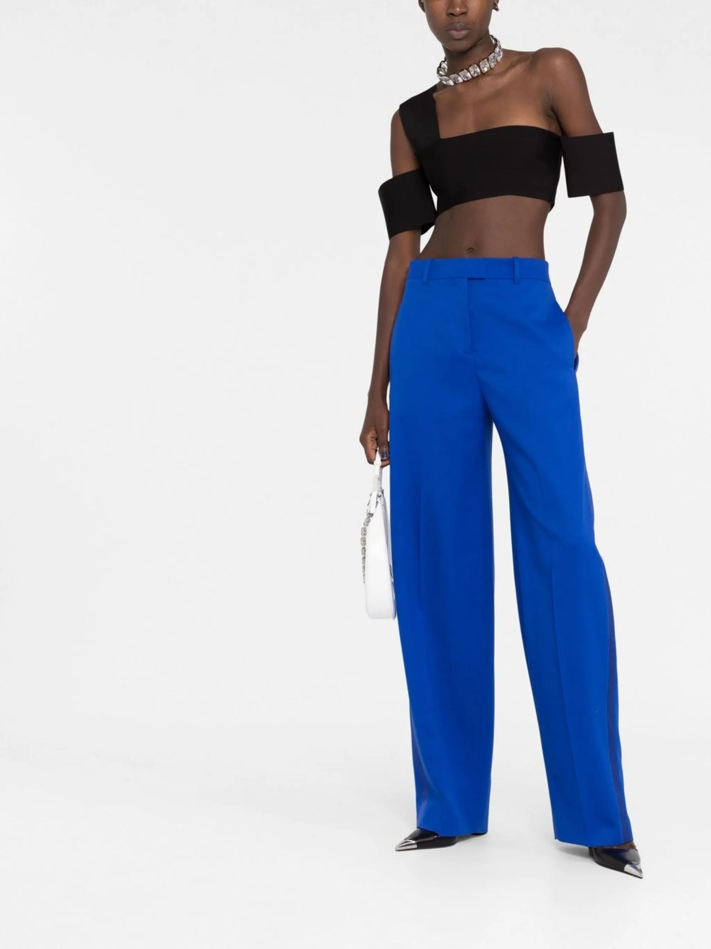 off-shoulder bandeau top