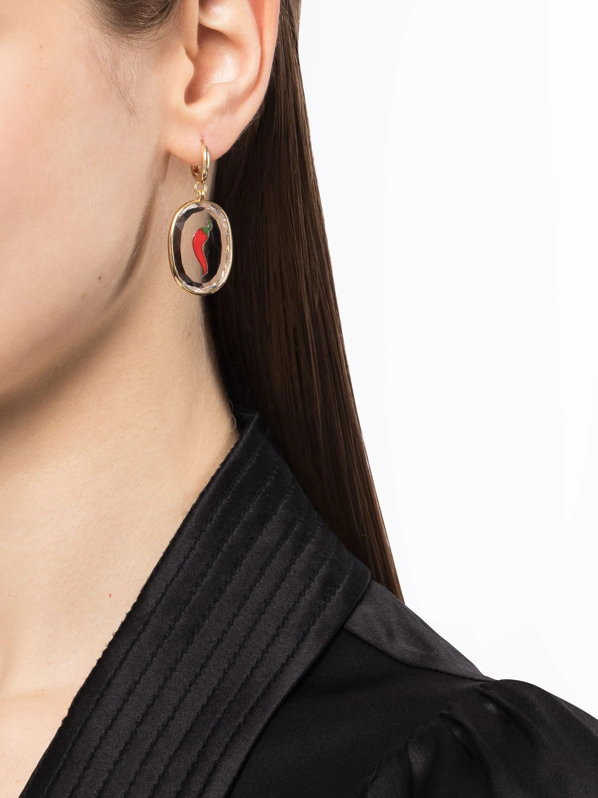 Lucky FelFel drop earring