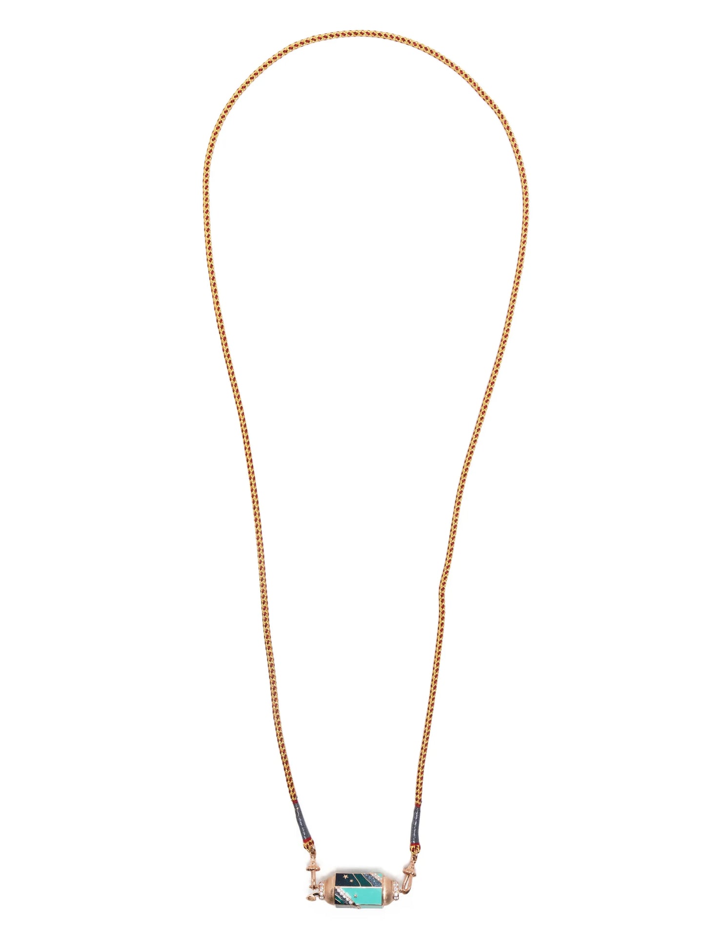 18kt rose gold Milky Way diamond necklace