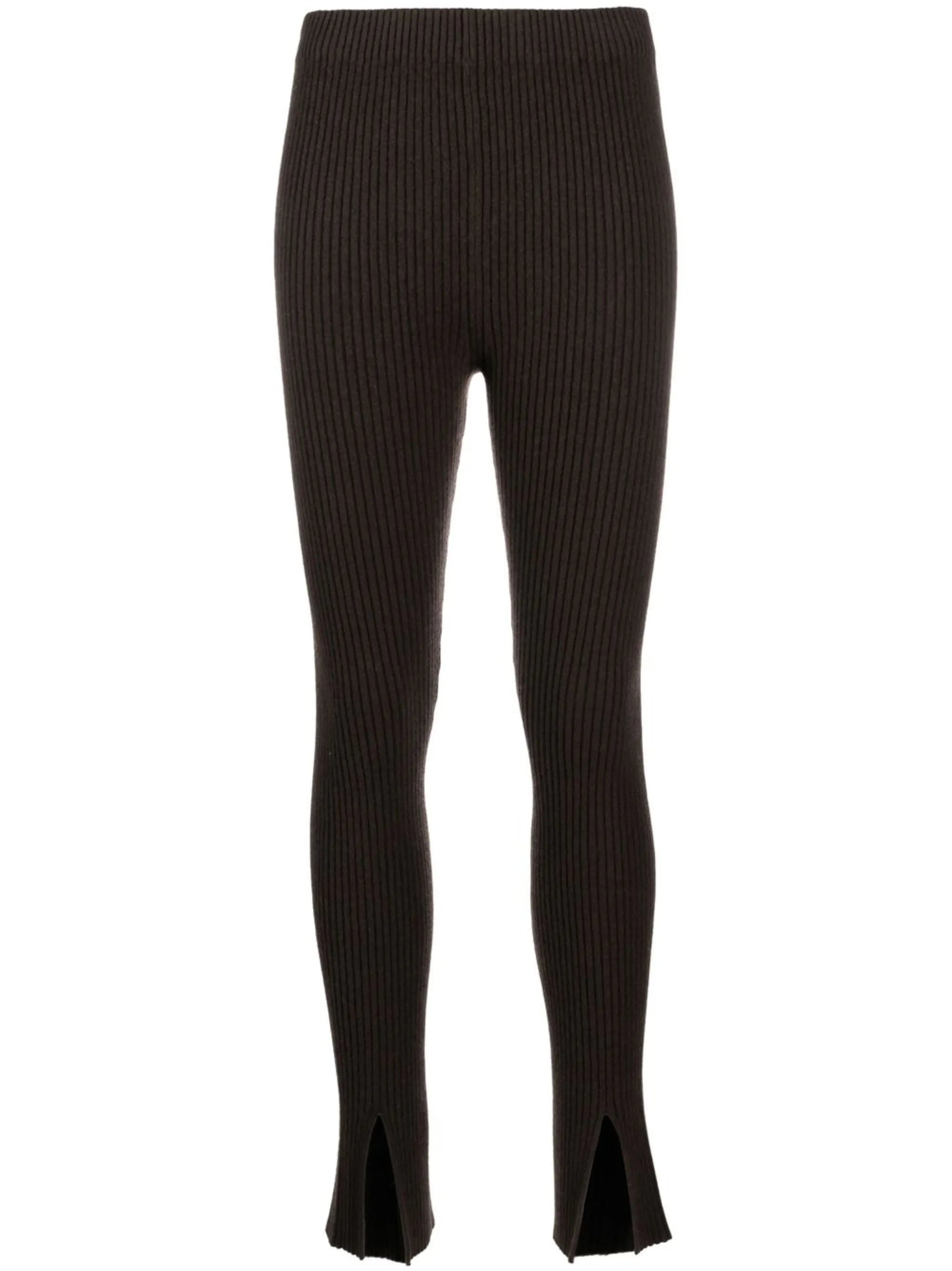 Sima ribbed-knit cashmere trousers