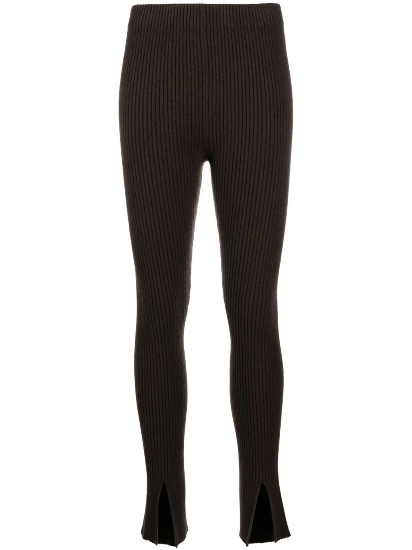 Sima ribbed-knit cashmere trousers