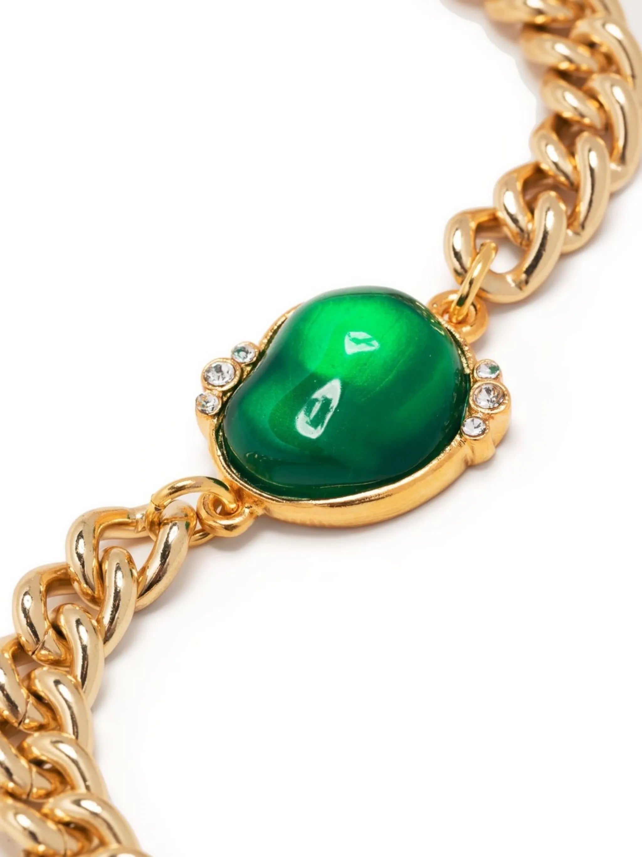 chain link stone bracelet