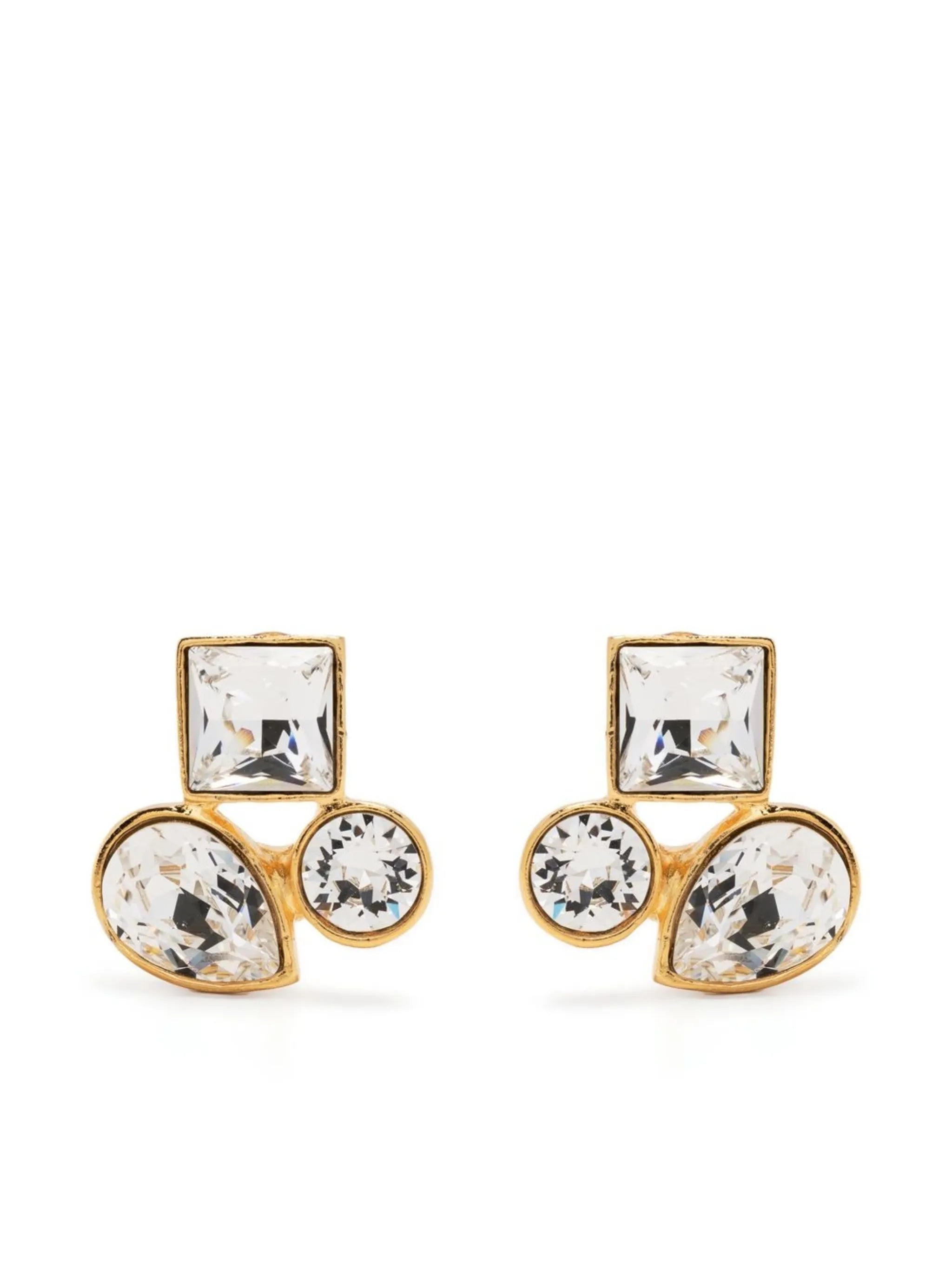 crystal drop earrings