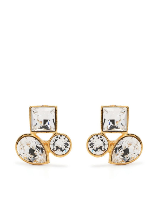 crystal drop earrings