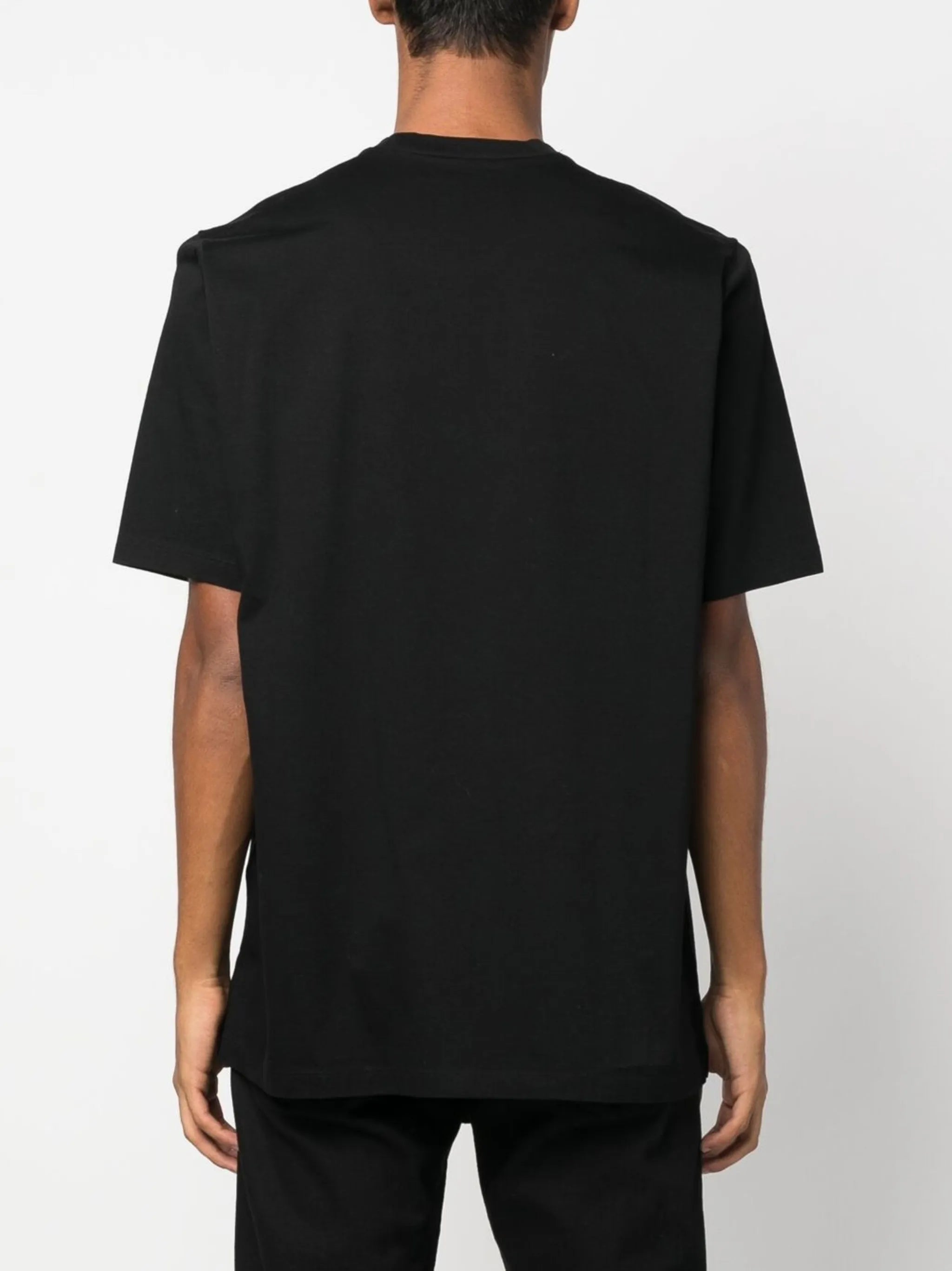 graphic-print logo T-shirt
