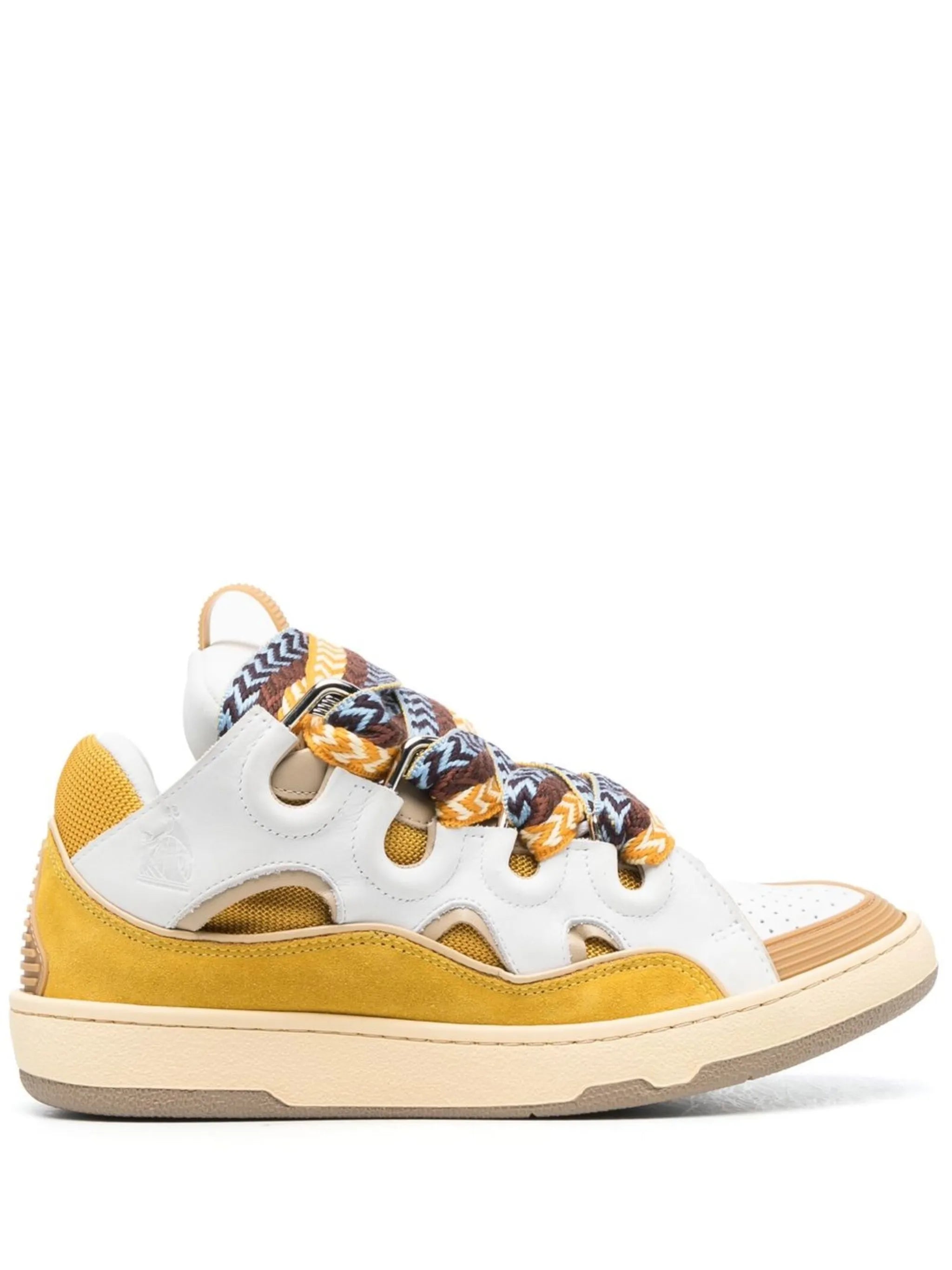 Curb suede chunky sneakers