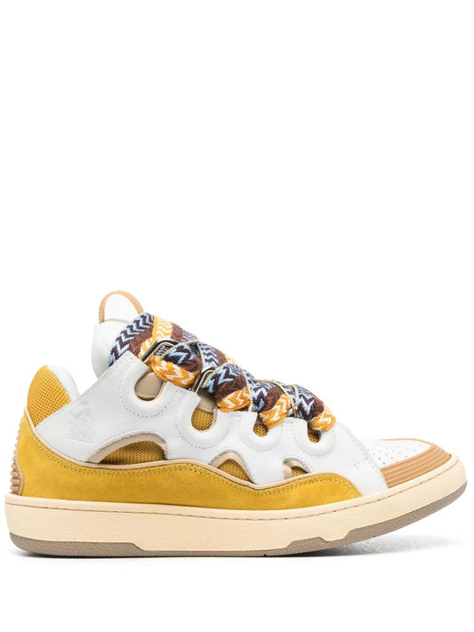 Curb suede chunky sneakers