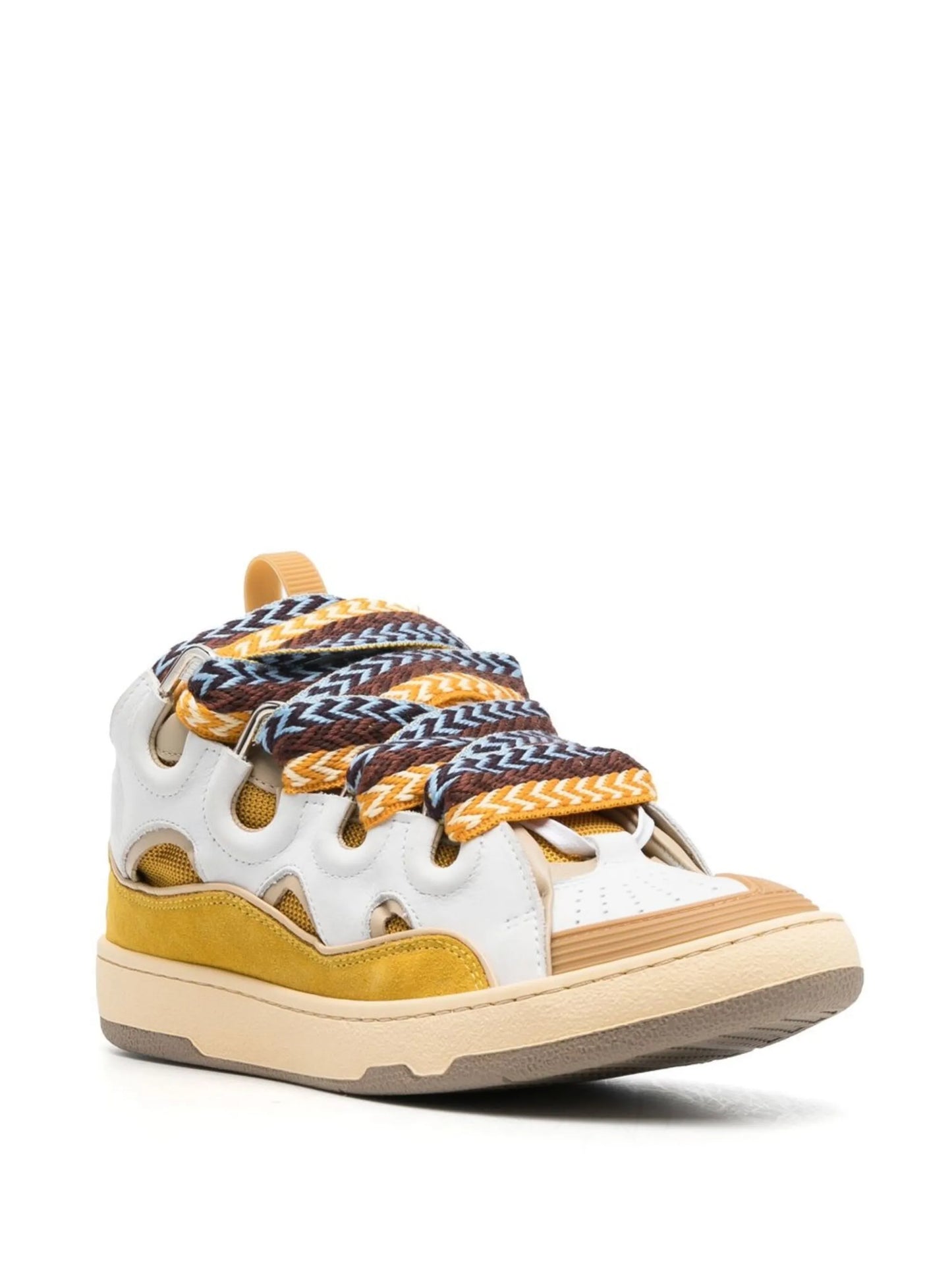 Curb suede chunky sneakers